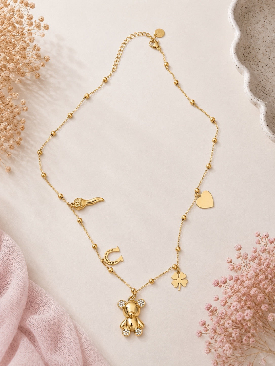 Collana Lucky Teddy