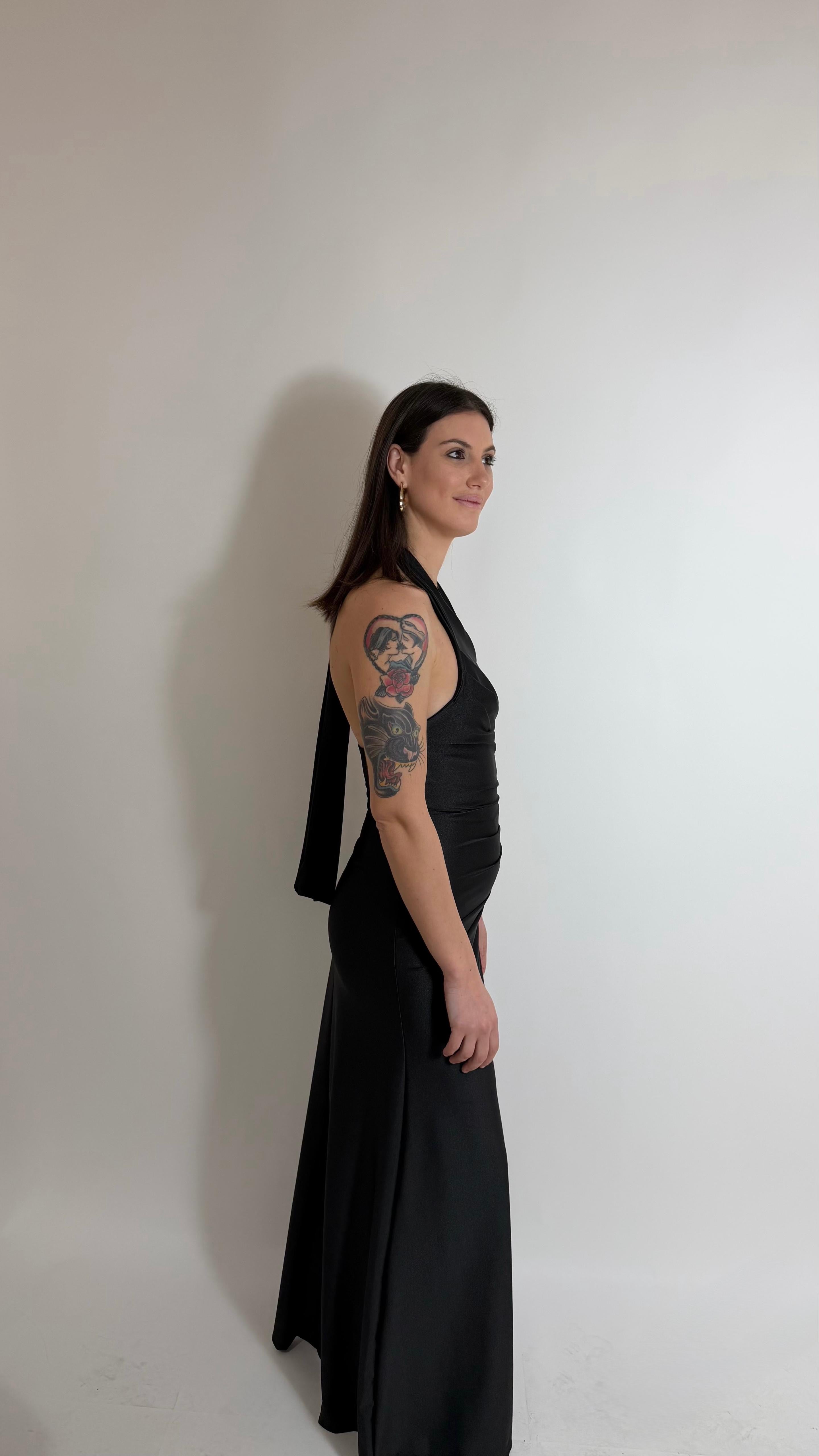 Abito Halter - Nero
