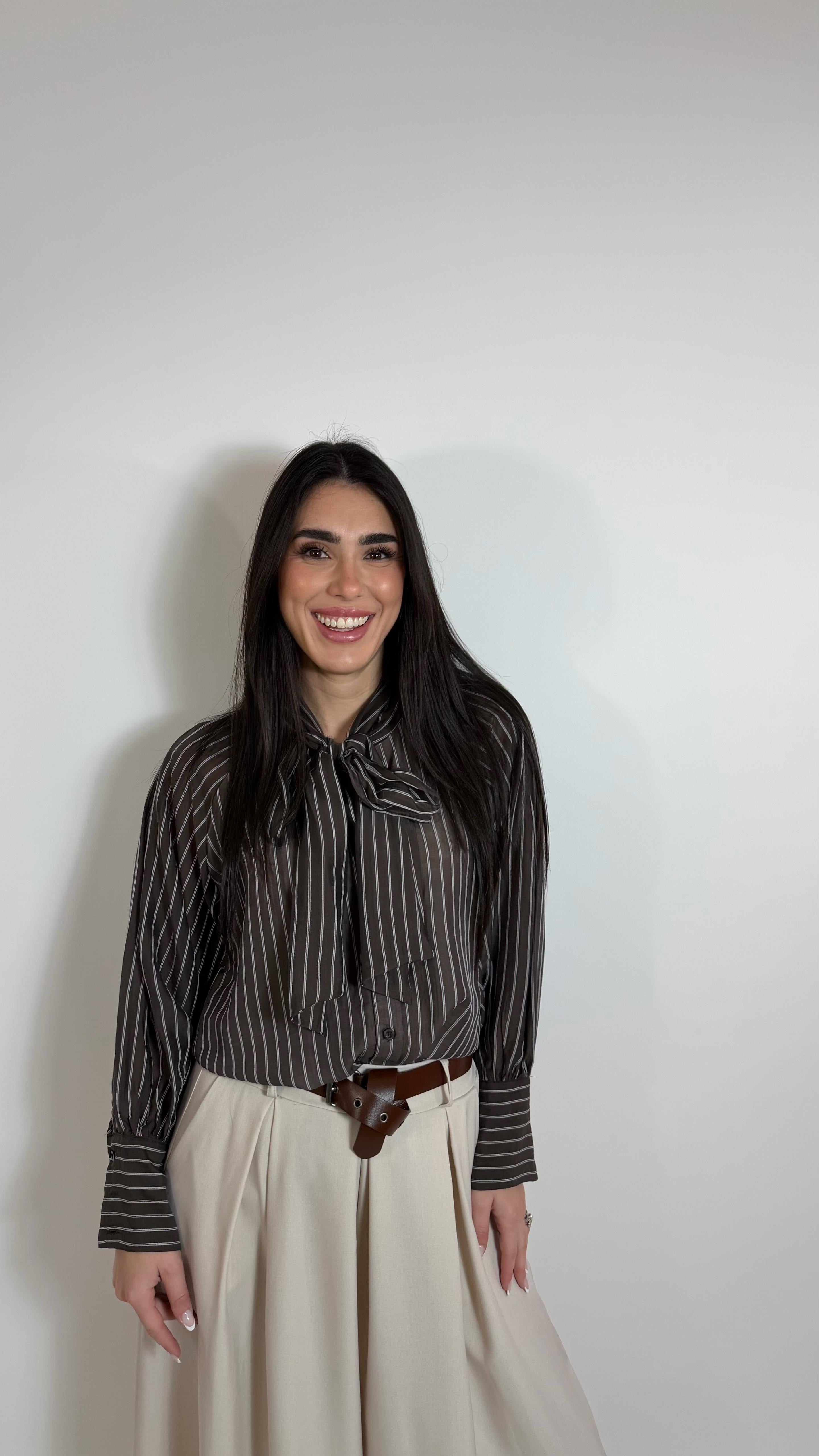 Camicia Soft Tie Choco