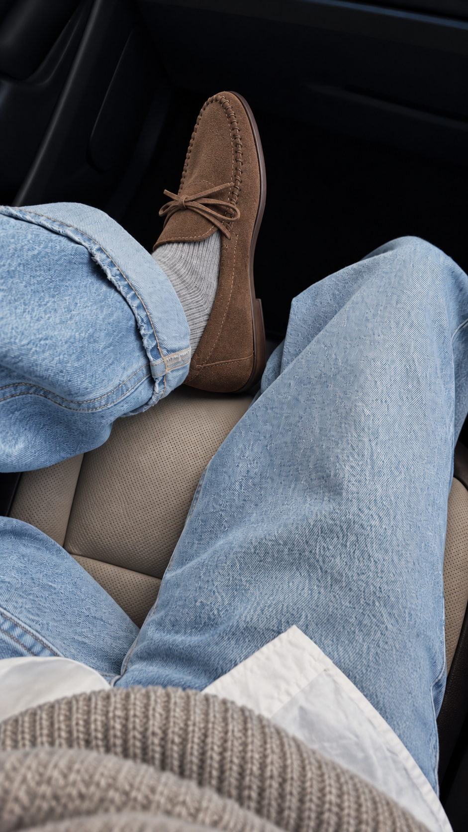 Mocassino Suede