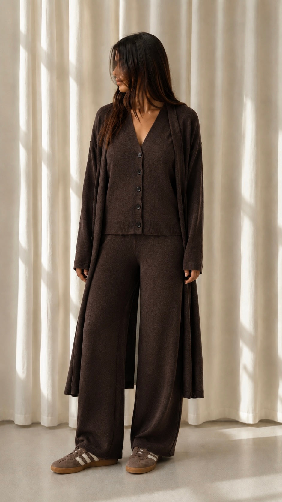 Set 3 Pezzi Cozy Chic Cacao