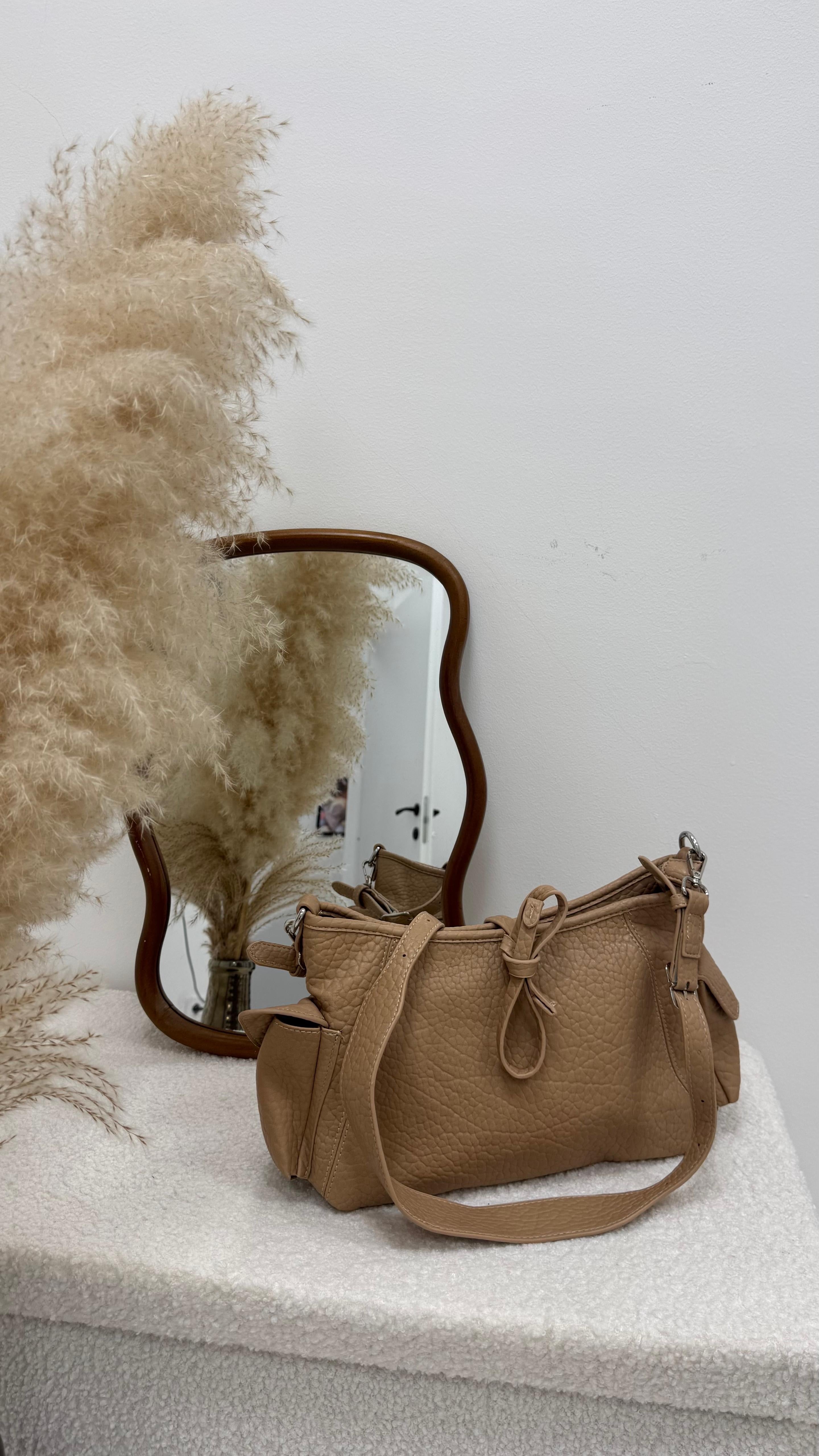 Bag Soft Knot Nude