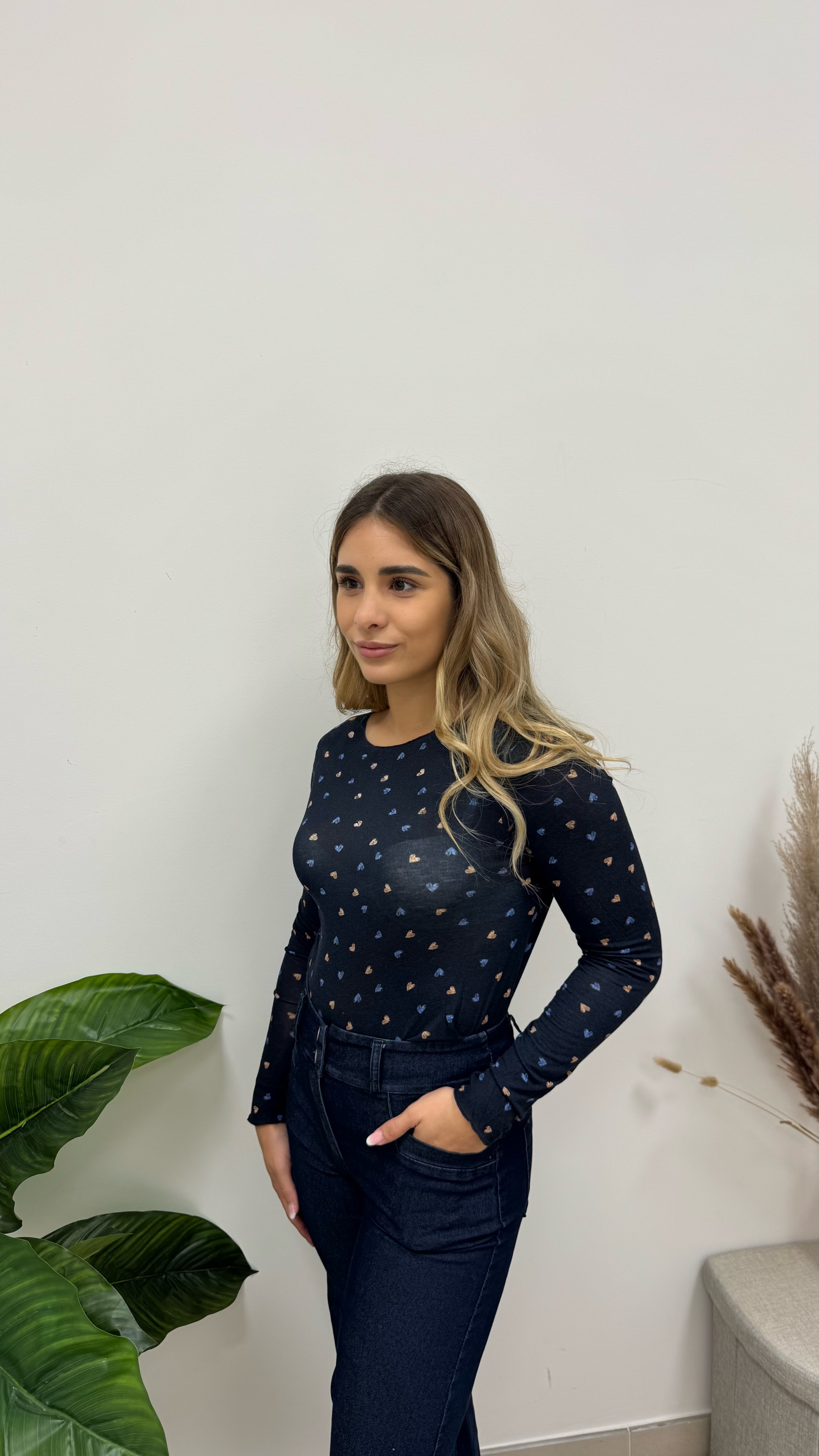 Denim Palazzo Vita Alta