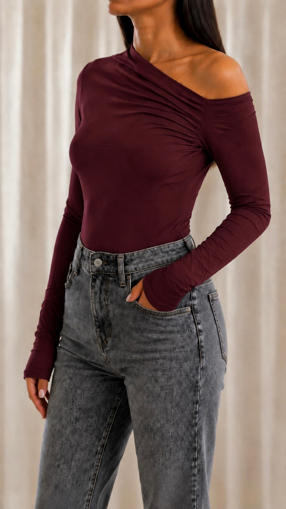 Maglia Skim Burgundy