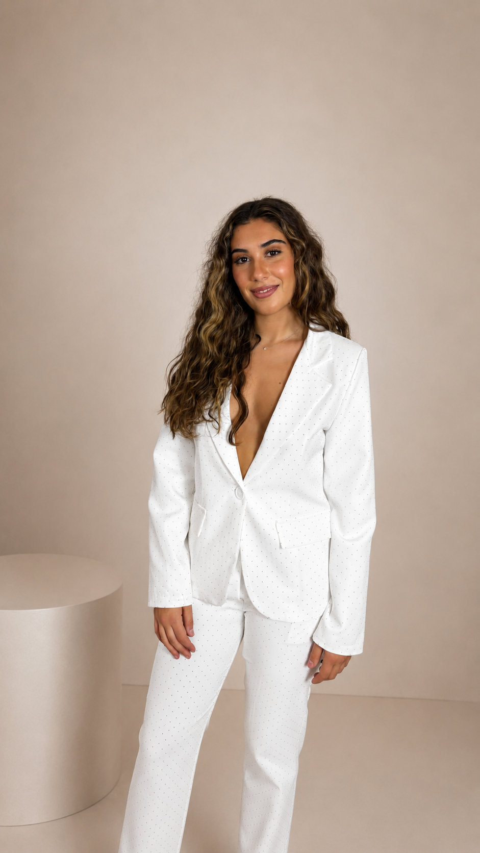Tailleur Sparkling Bianco