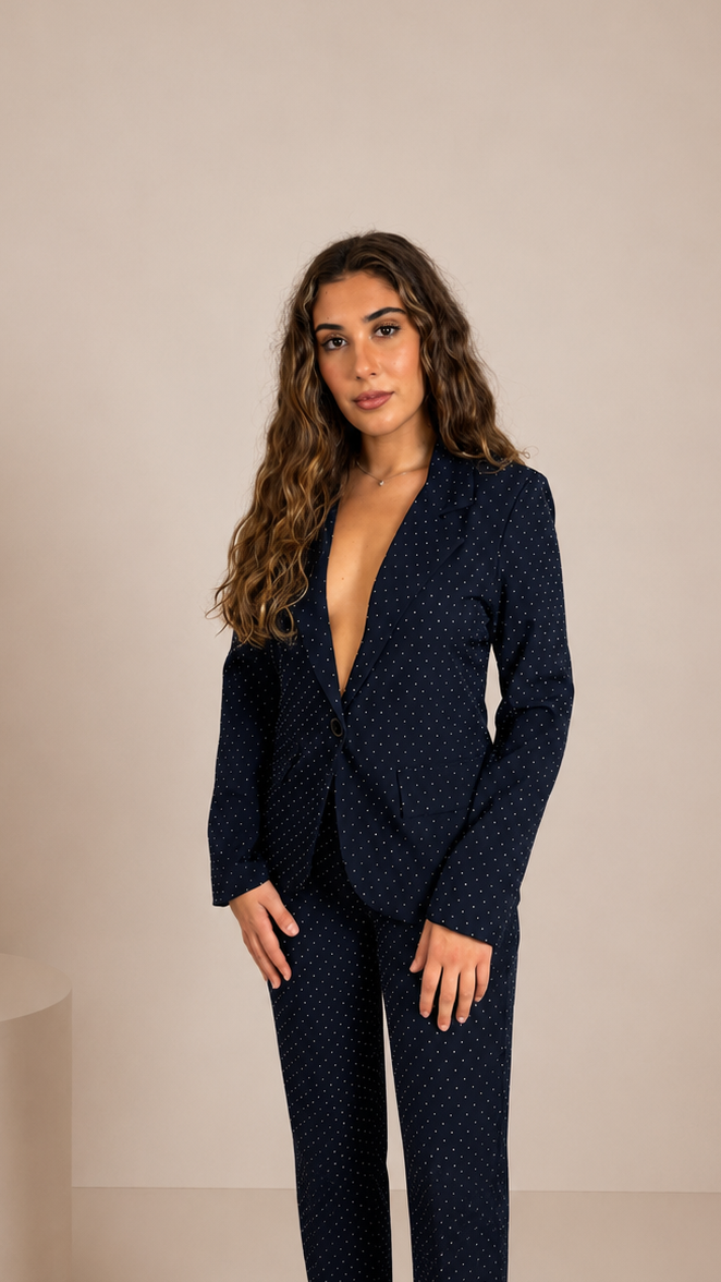 Tailleur Sparkling Blu Notte
