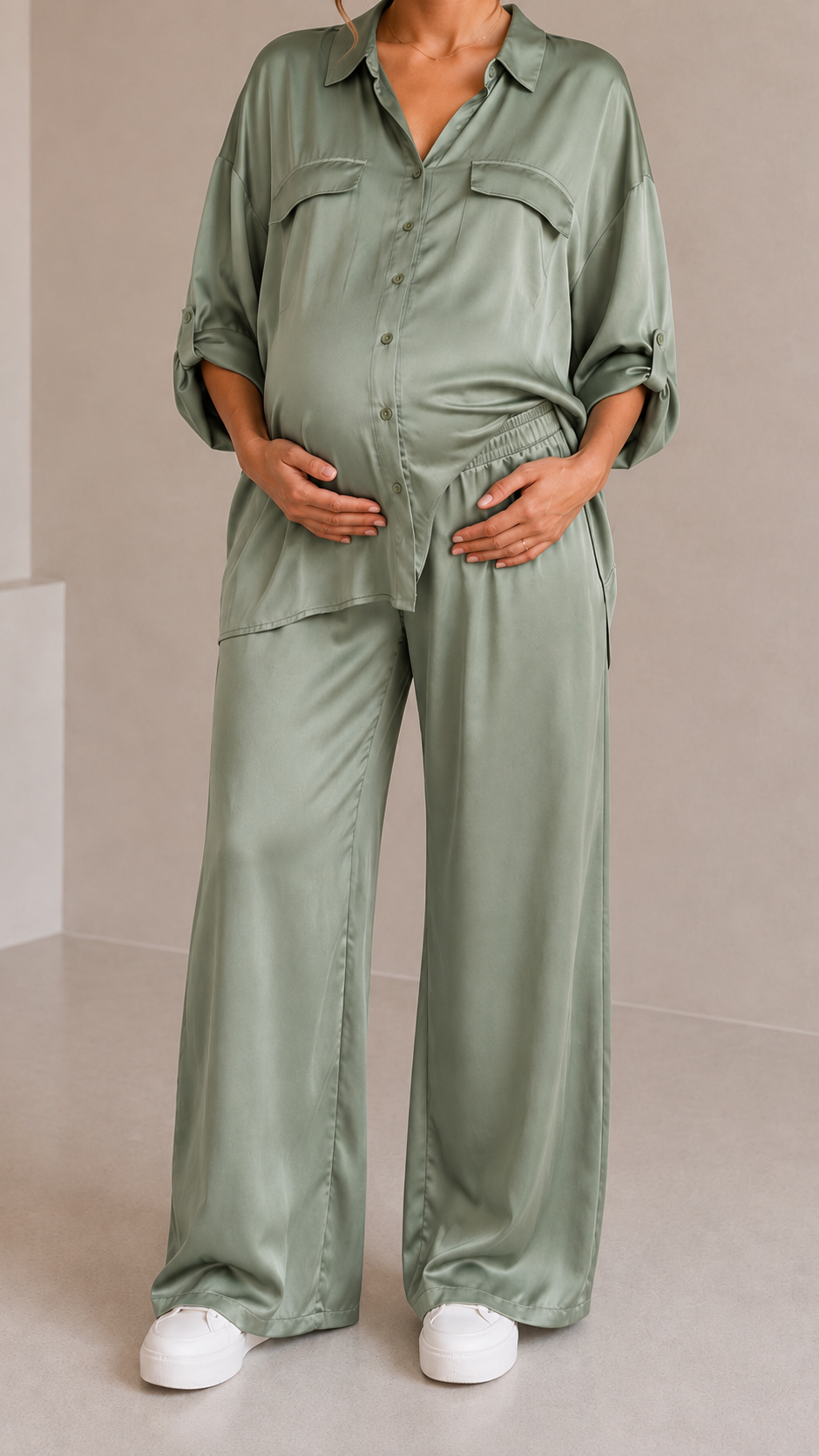 Set Soft Satin Salvia