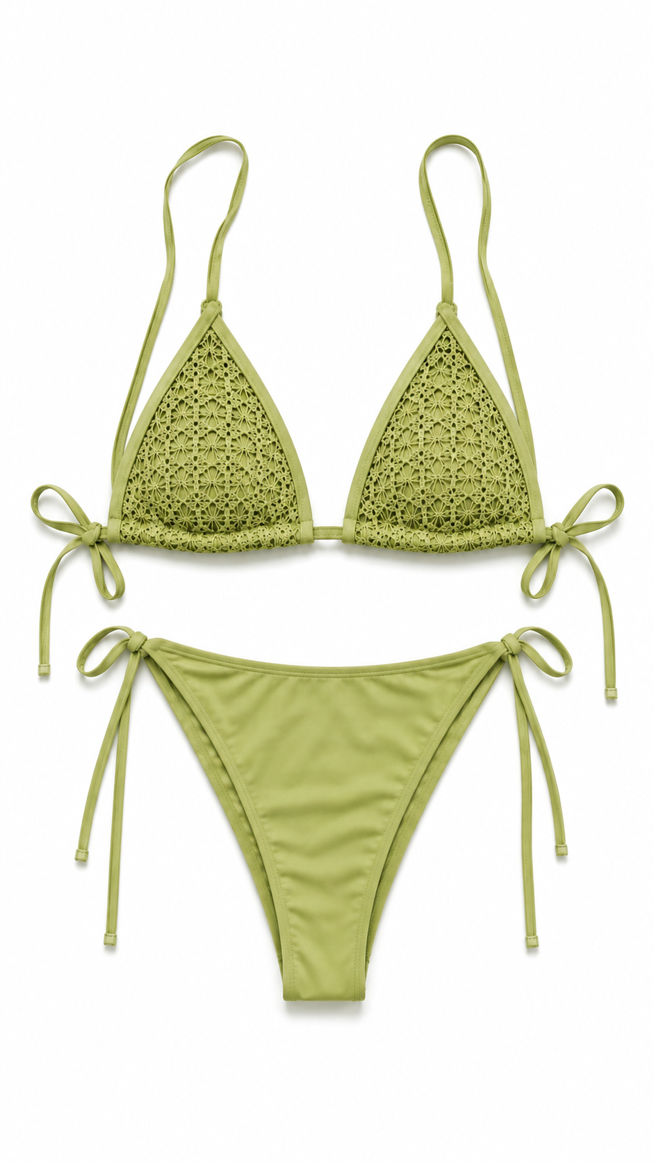 Bikini Crochet Verde