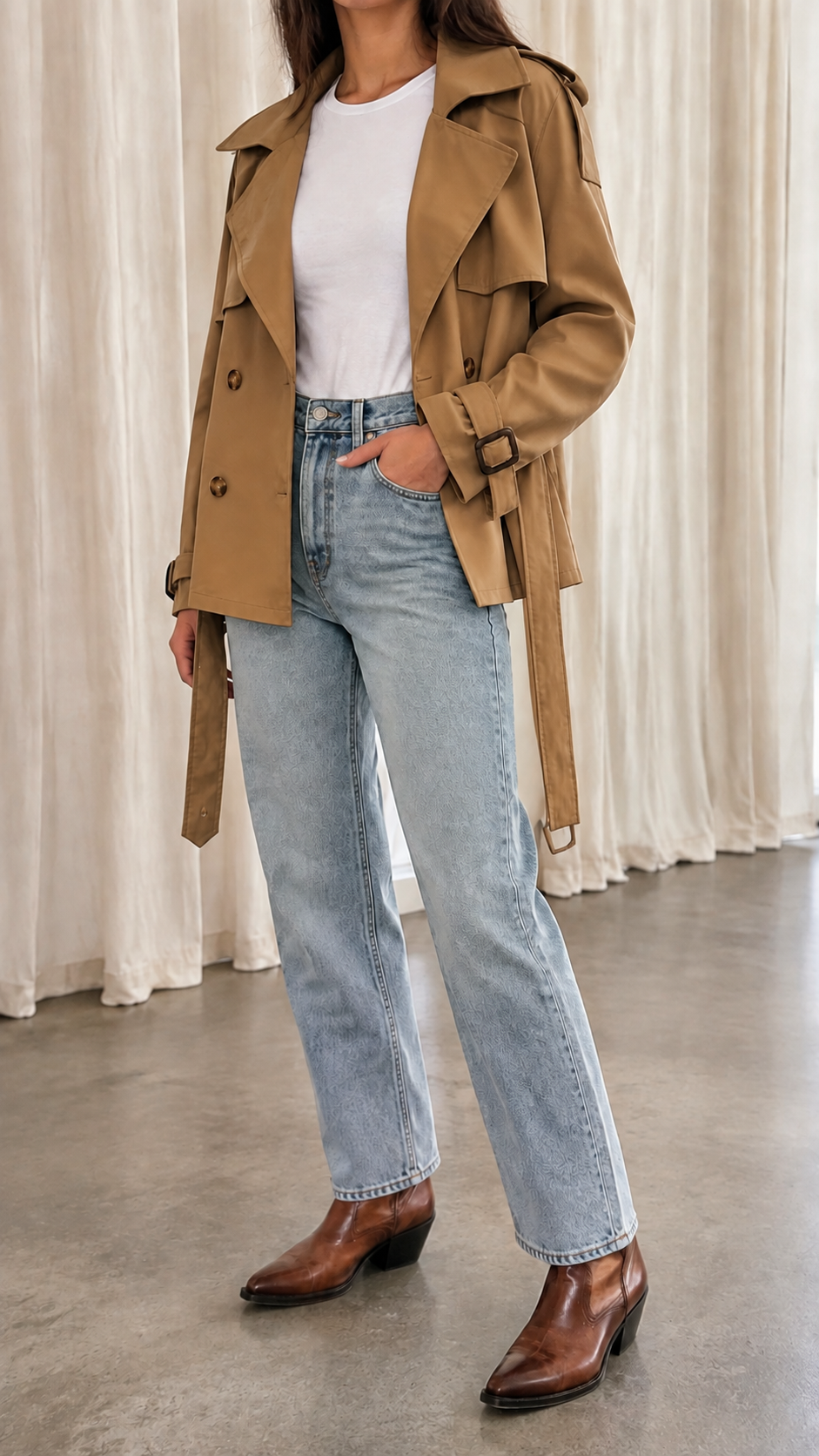 Mini Trench Camel