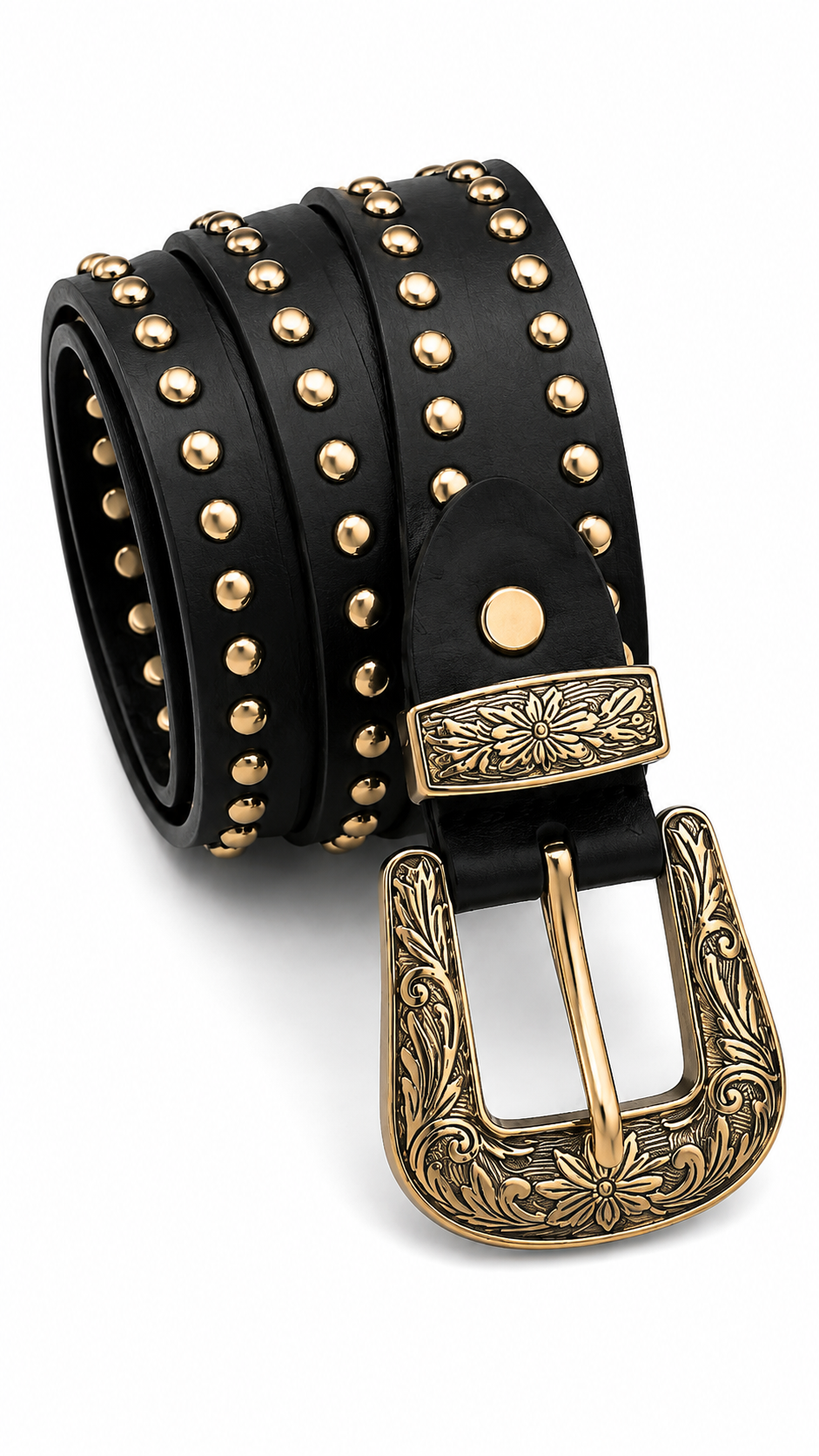 Cintura Western Gold Stud