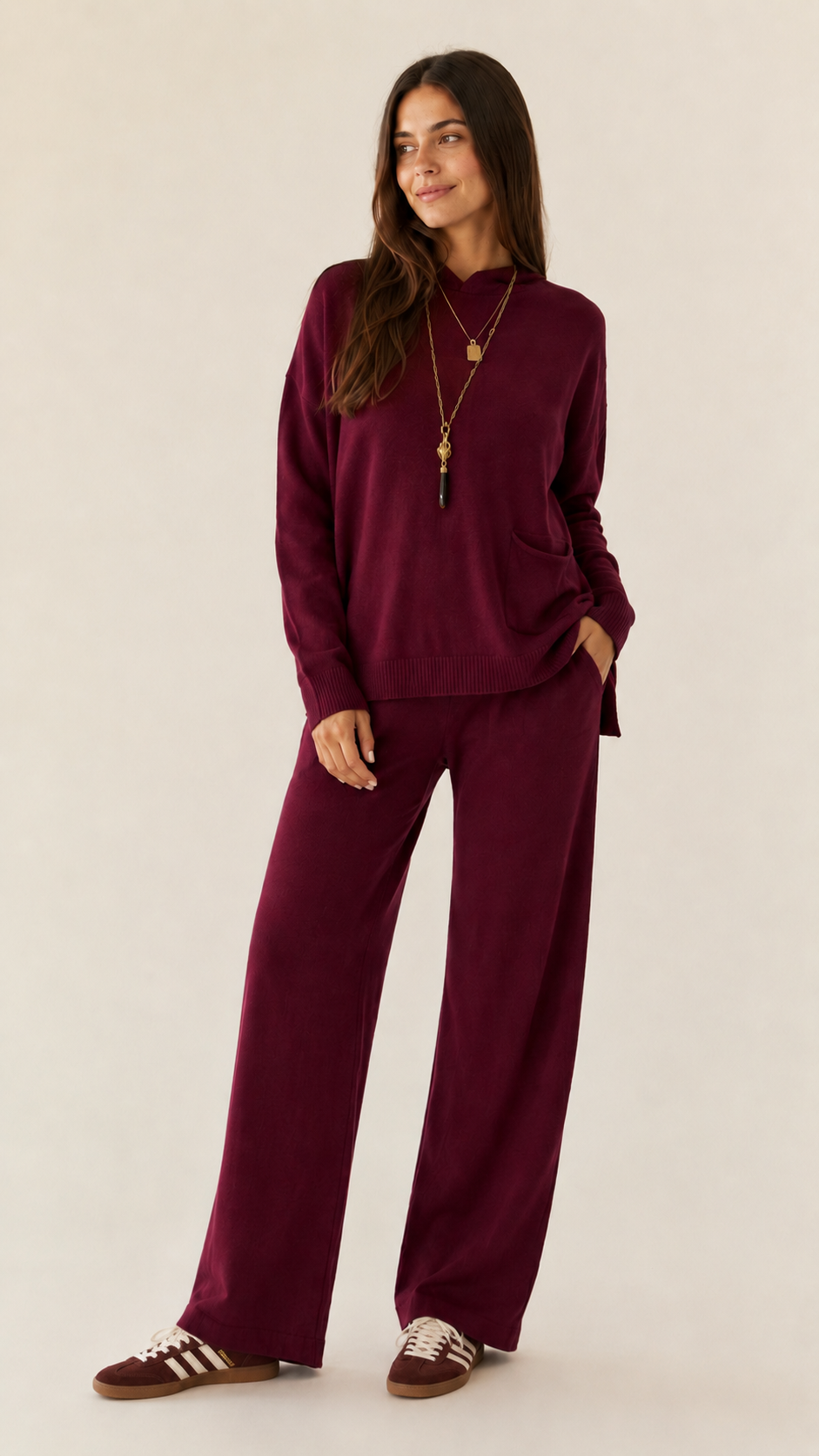Sporty Set Maglina Morbida Rosso India