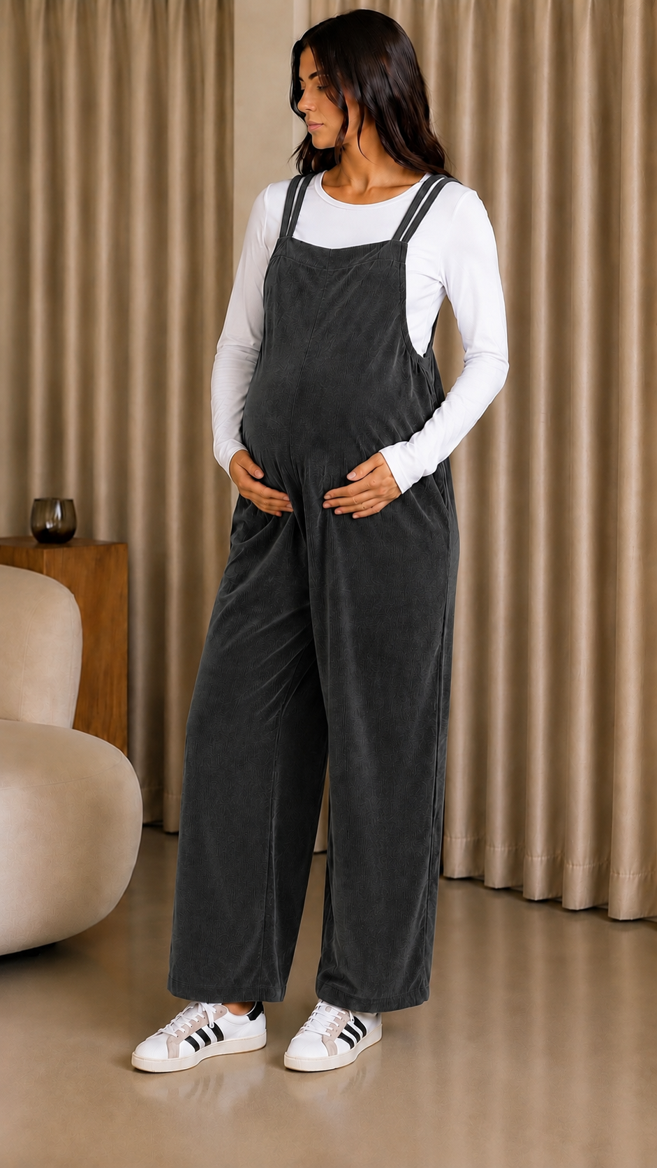Salopette Comfy Grigio Antracite