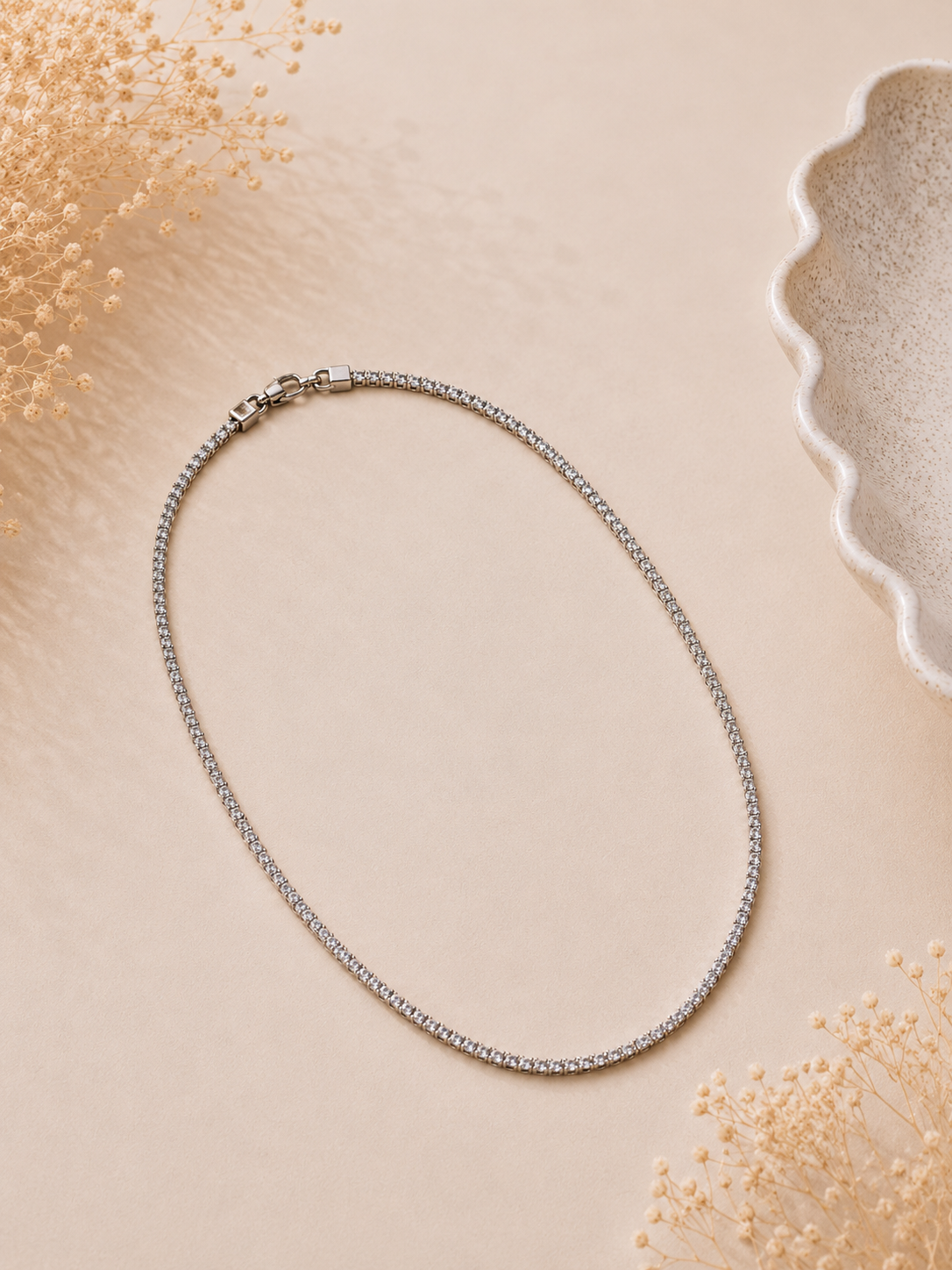 Collana Punti Luce Micro Silver