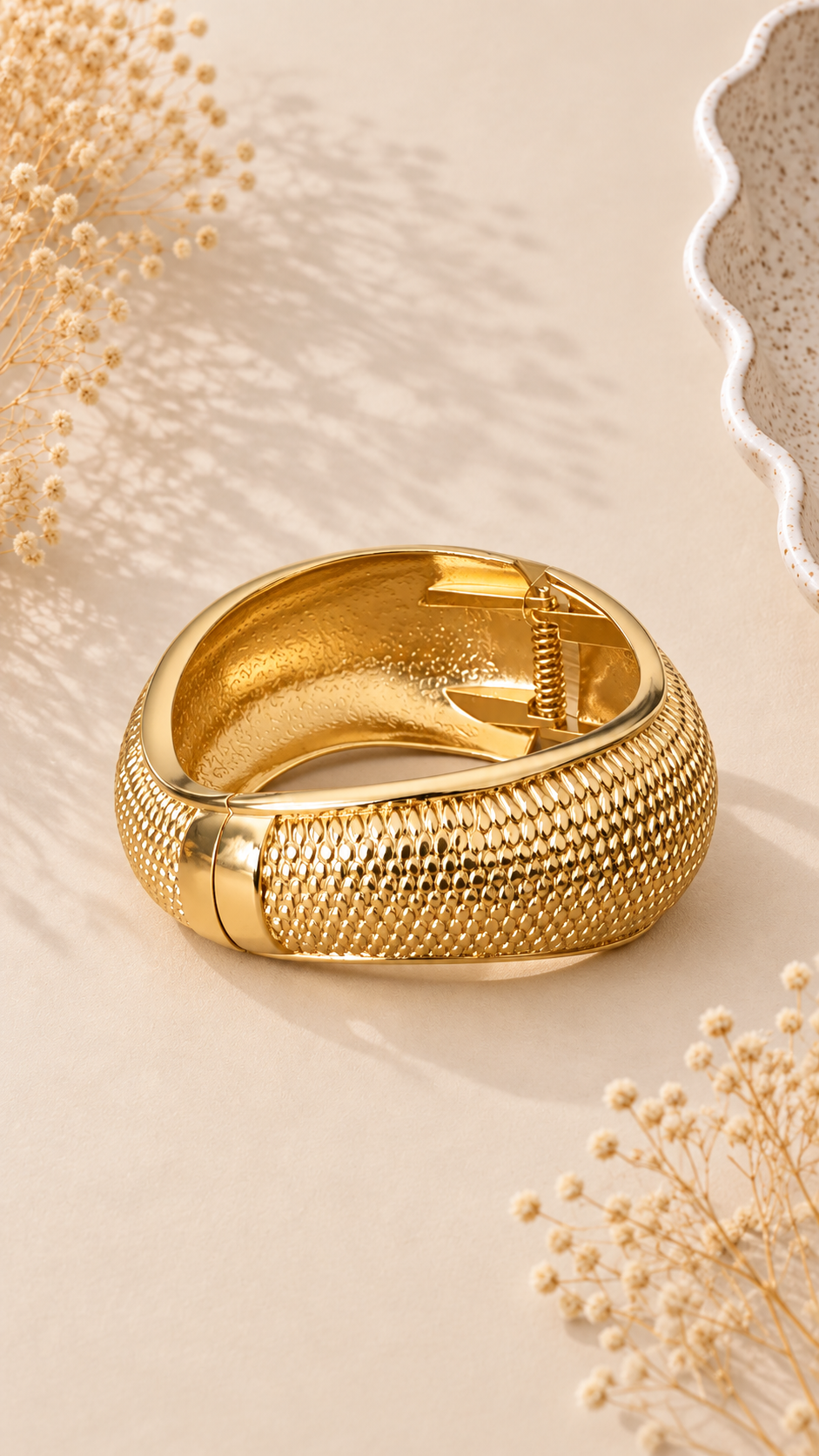 Mesh Gold Bracelet