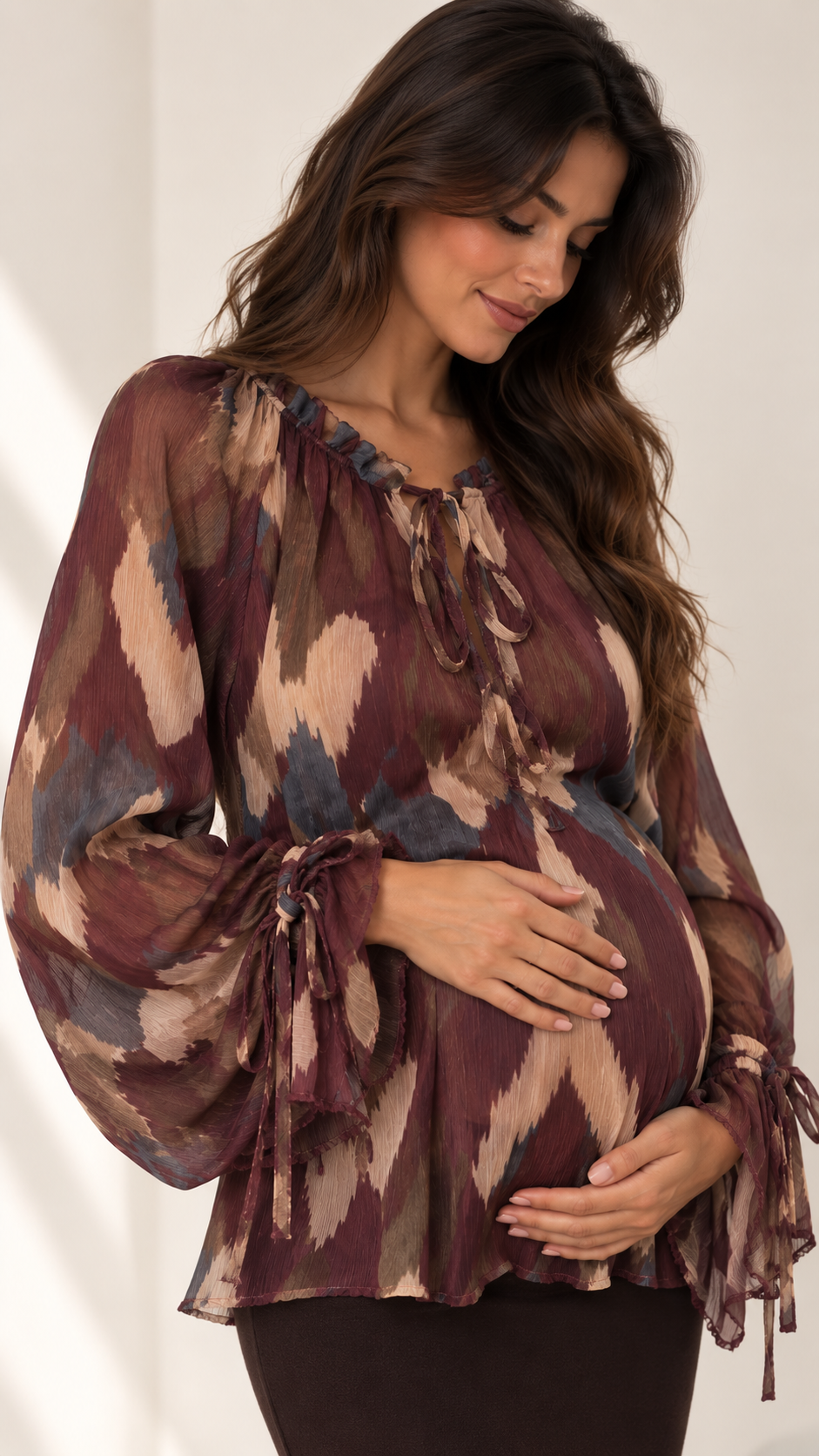 Blusa Boho Chiffon