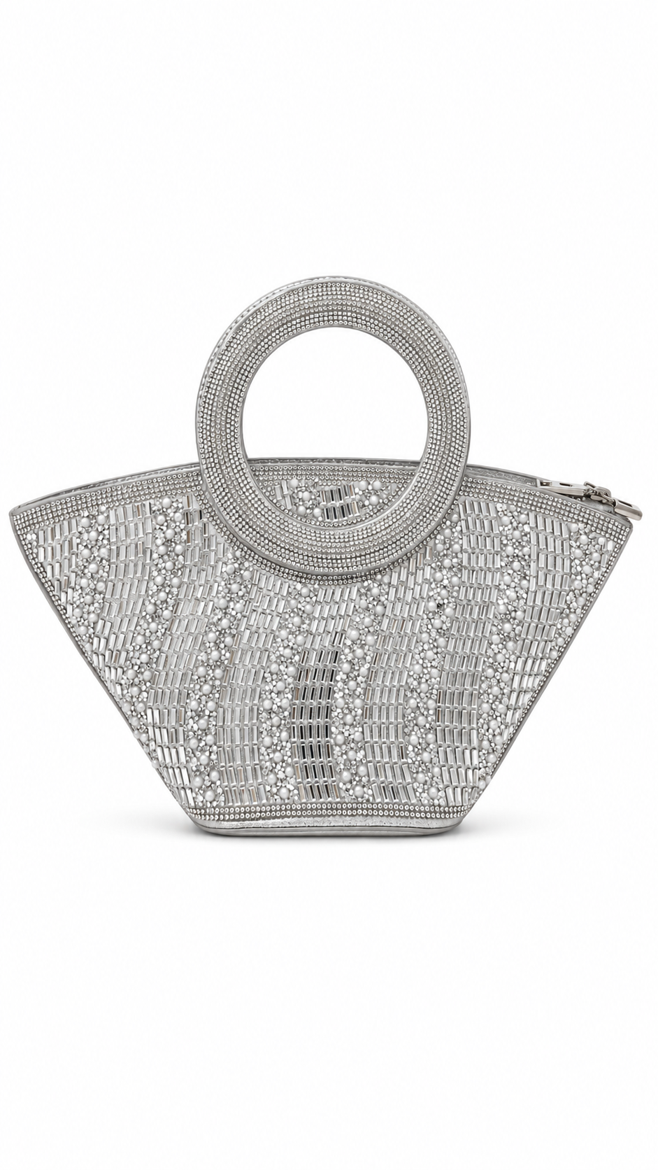Bag Strass Silver