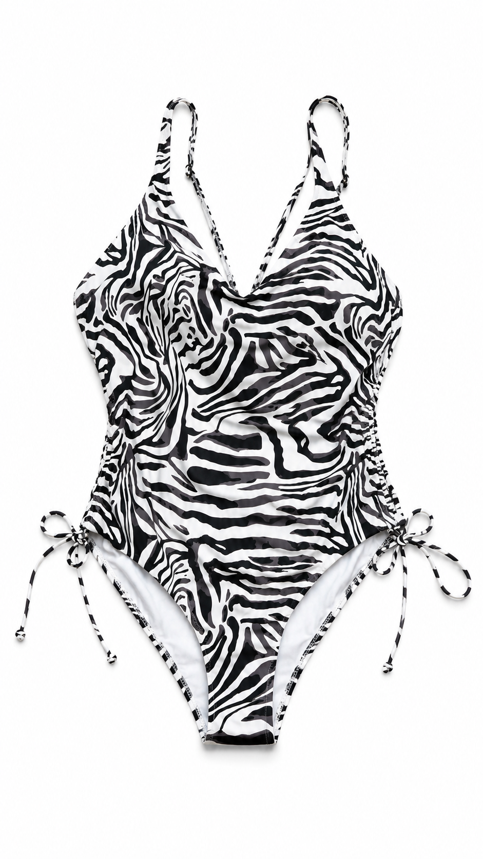 Costume Intero Animalier Black/White