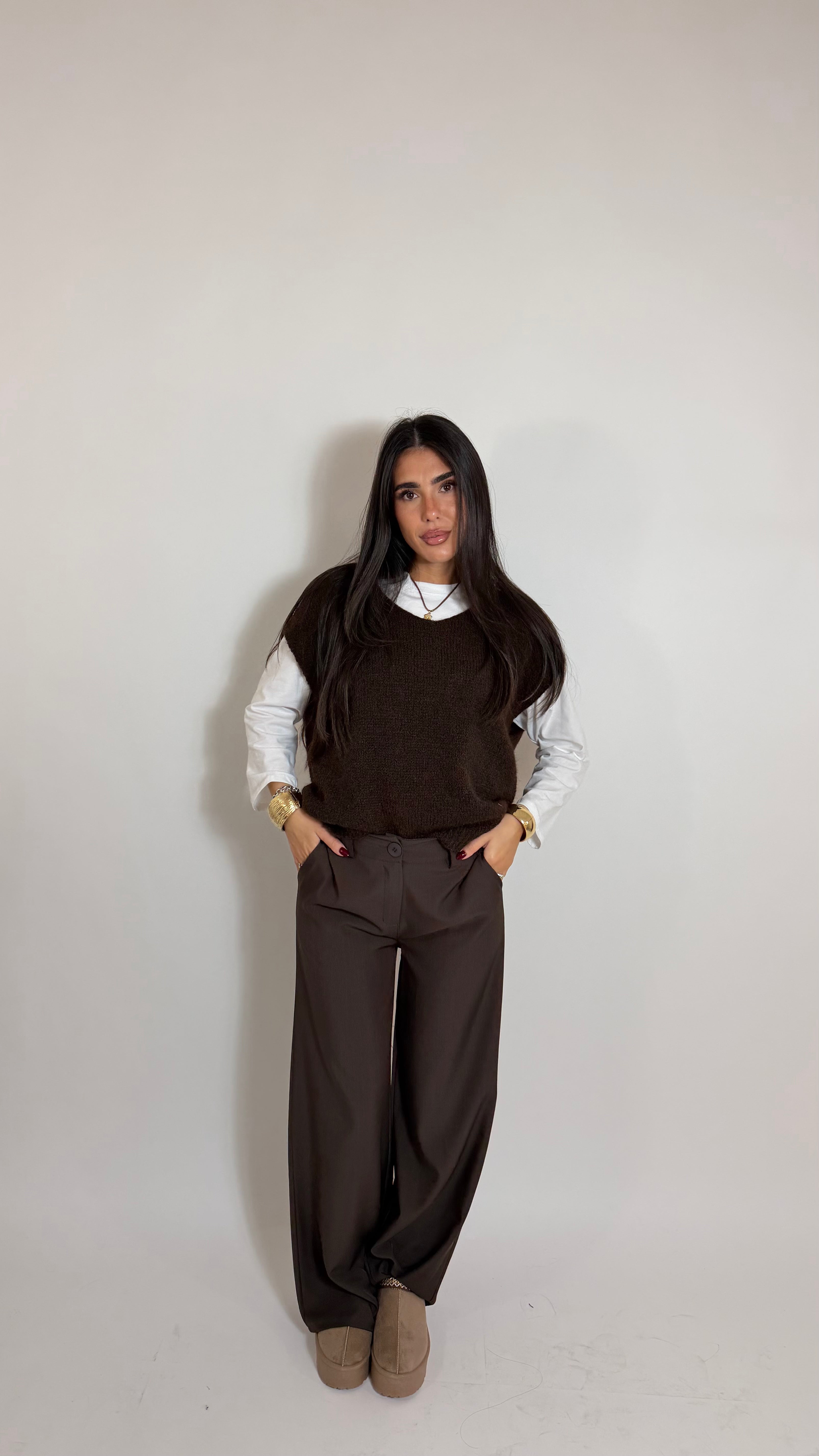 Gilet Soft Moka