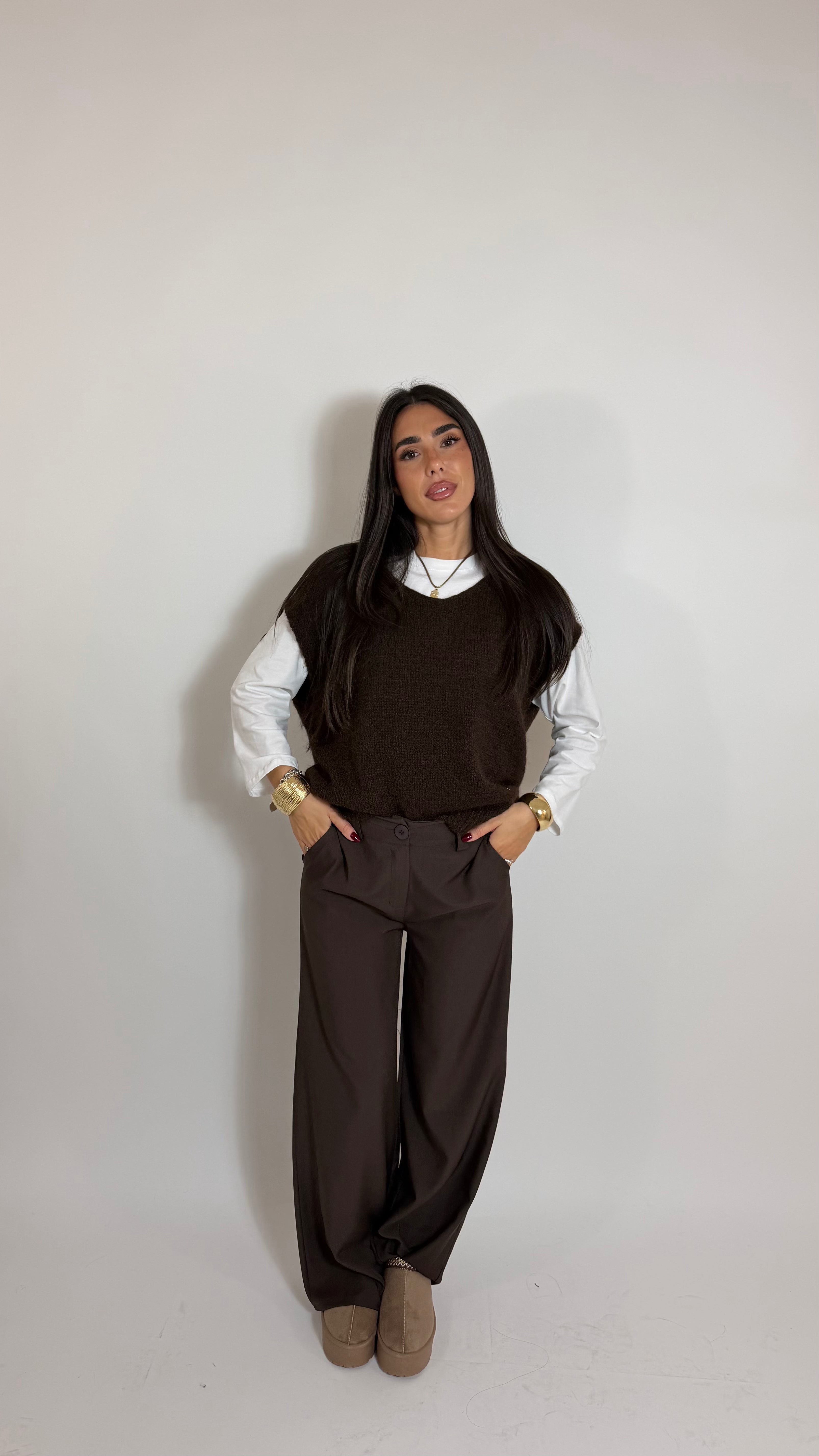 Gilet Soft Moka