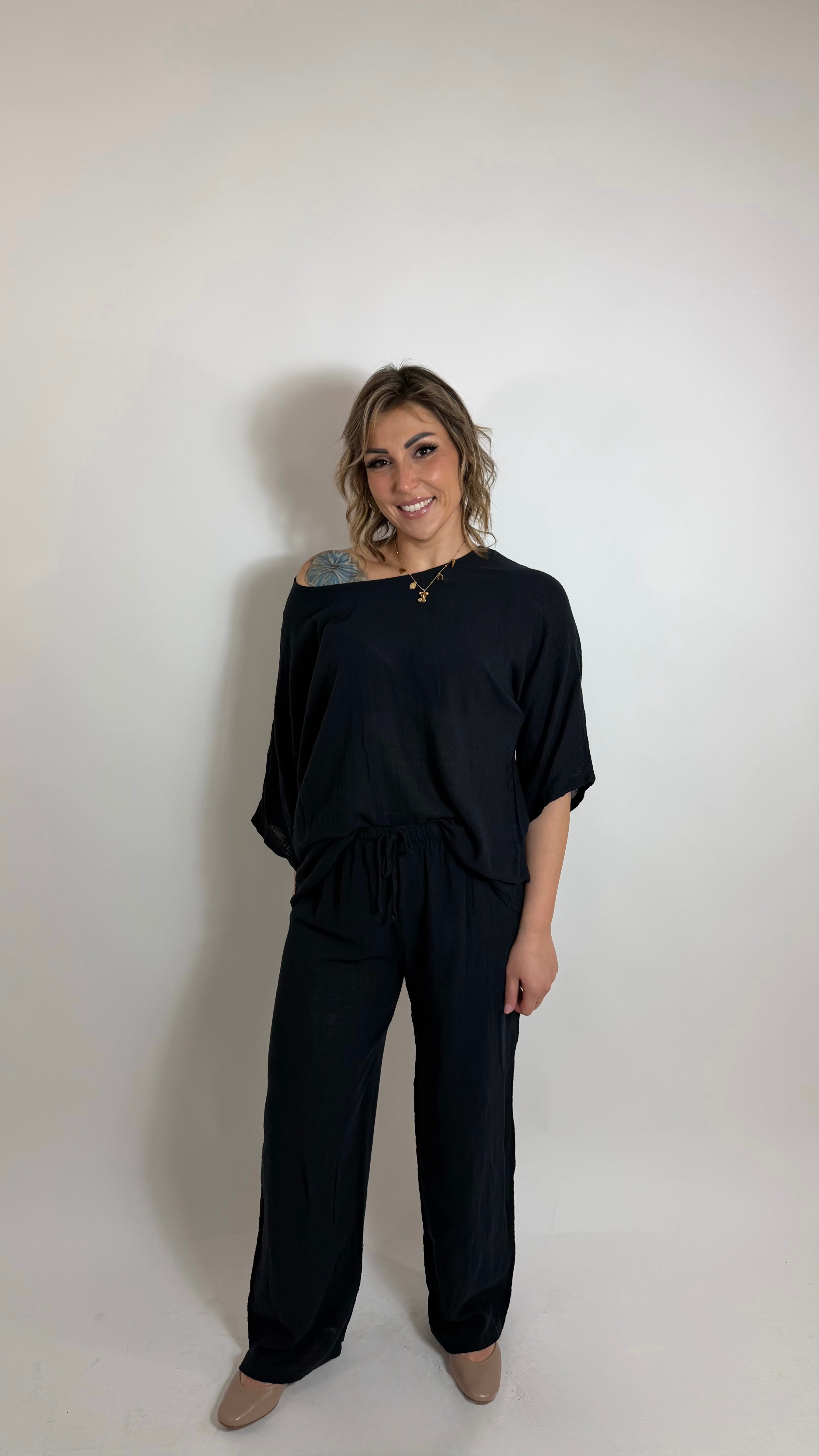 Cotton Breeze Set Nero