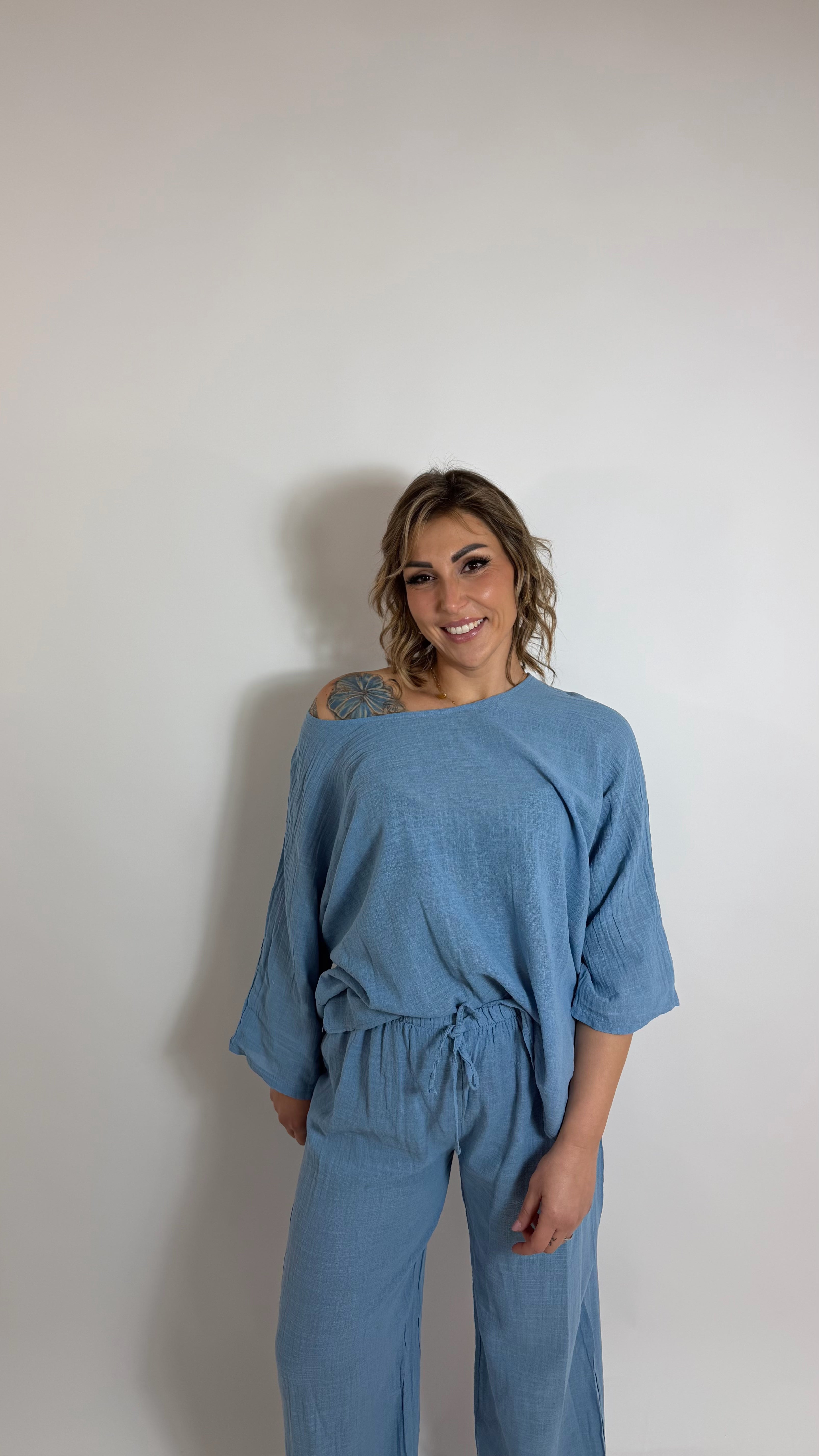 Cotton Breeze Set Azzurro Denim