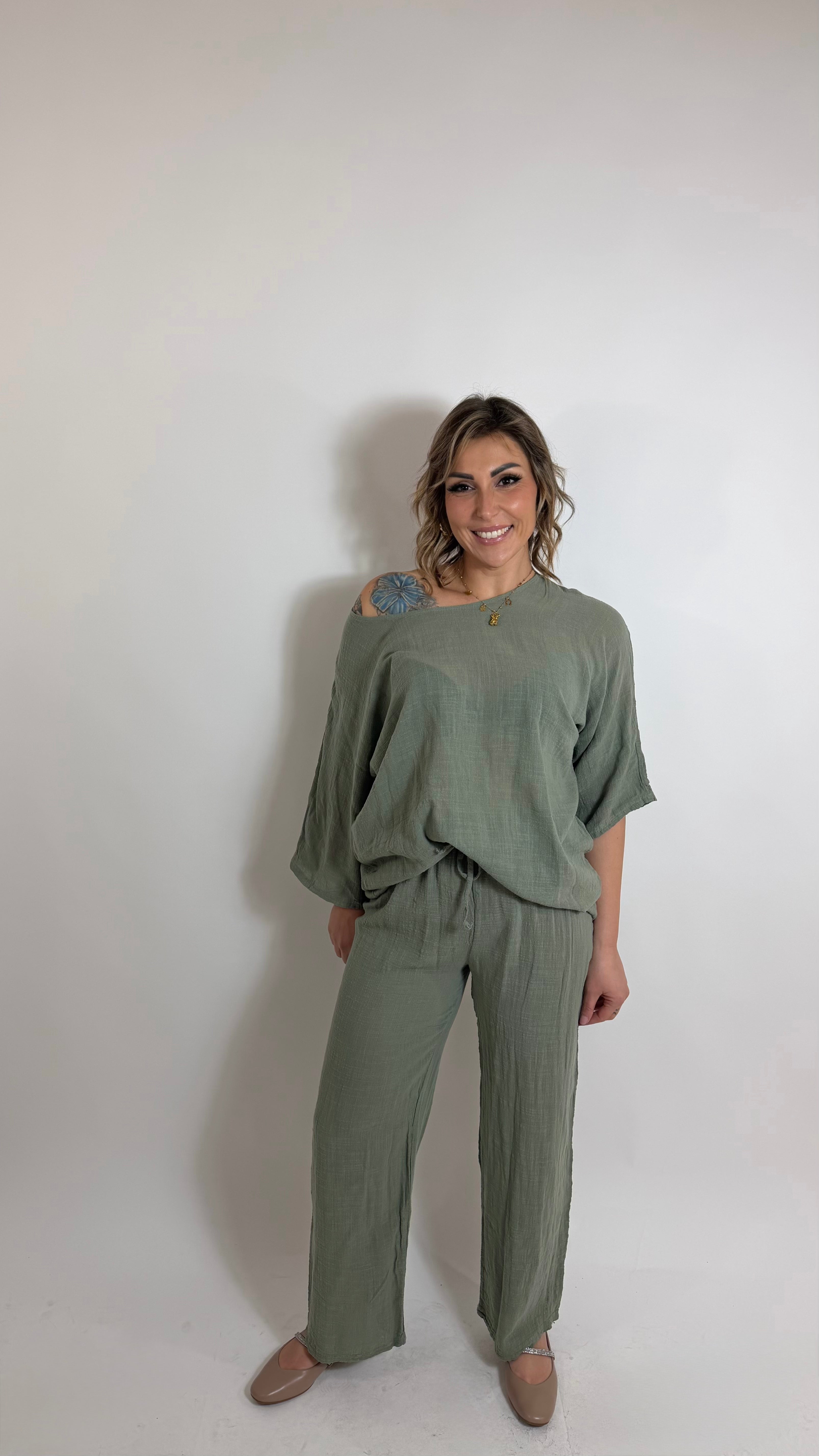 Cotton Breeze Set Verde Utility