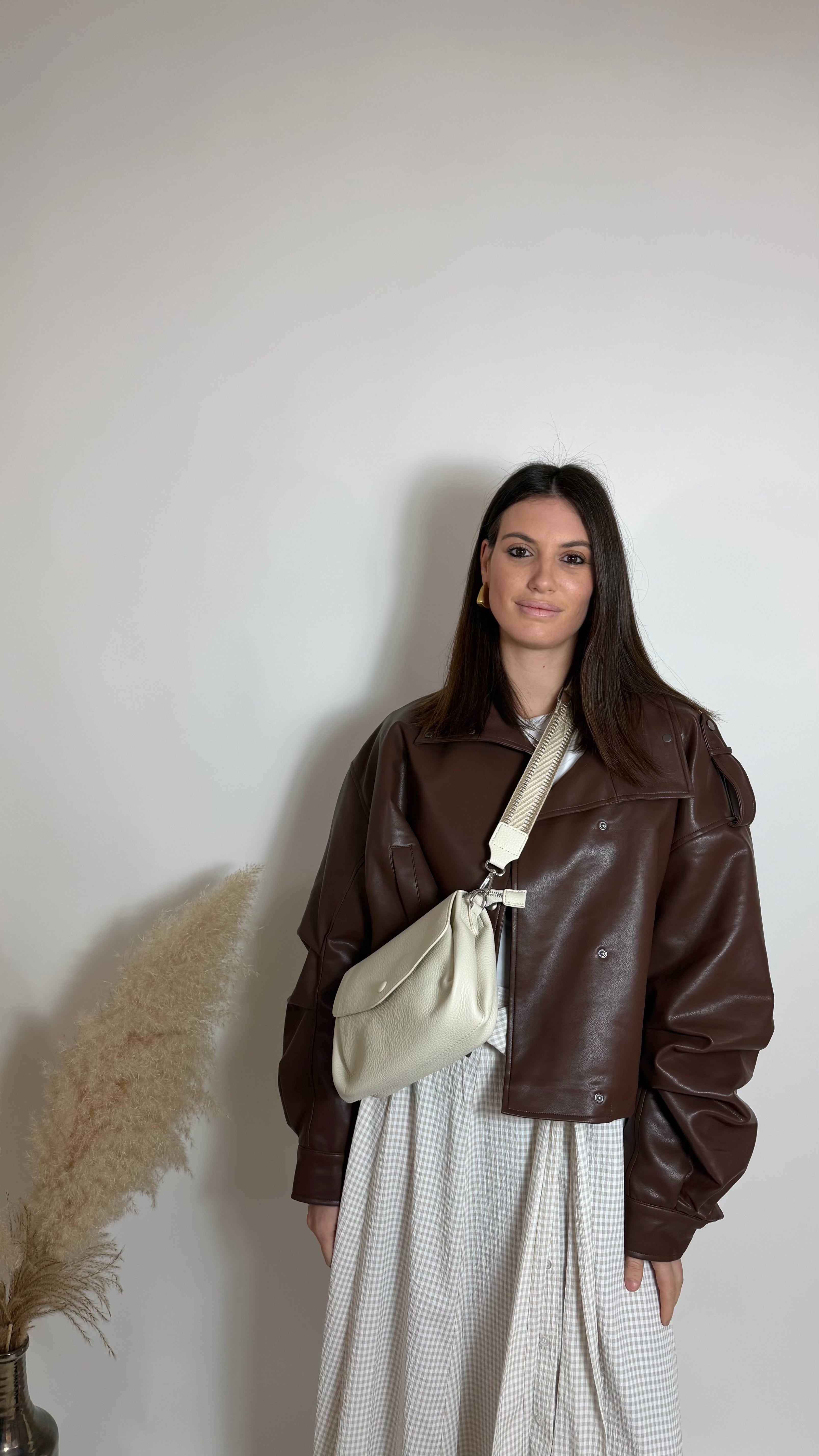 Chiodo Oversize Cioccolato