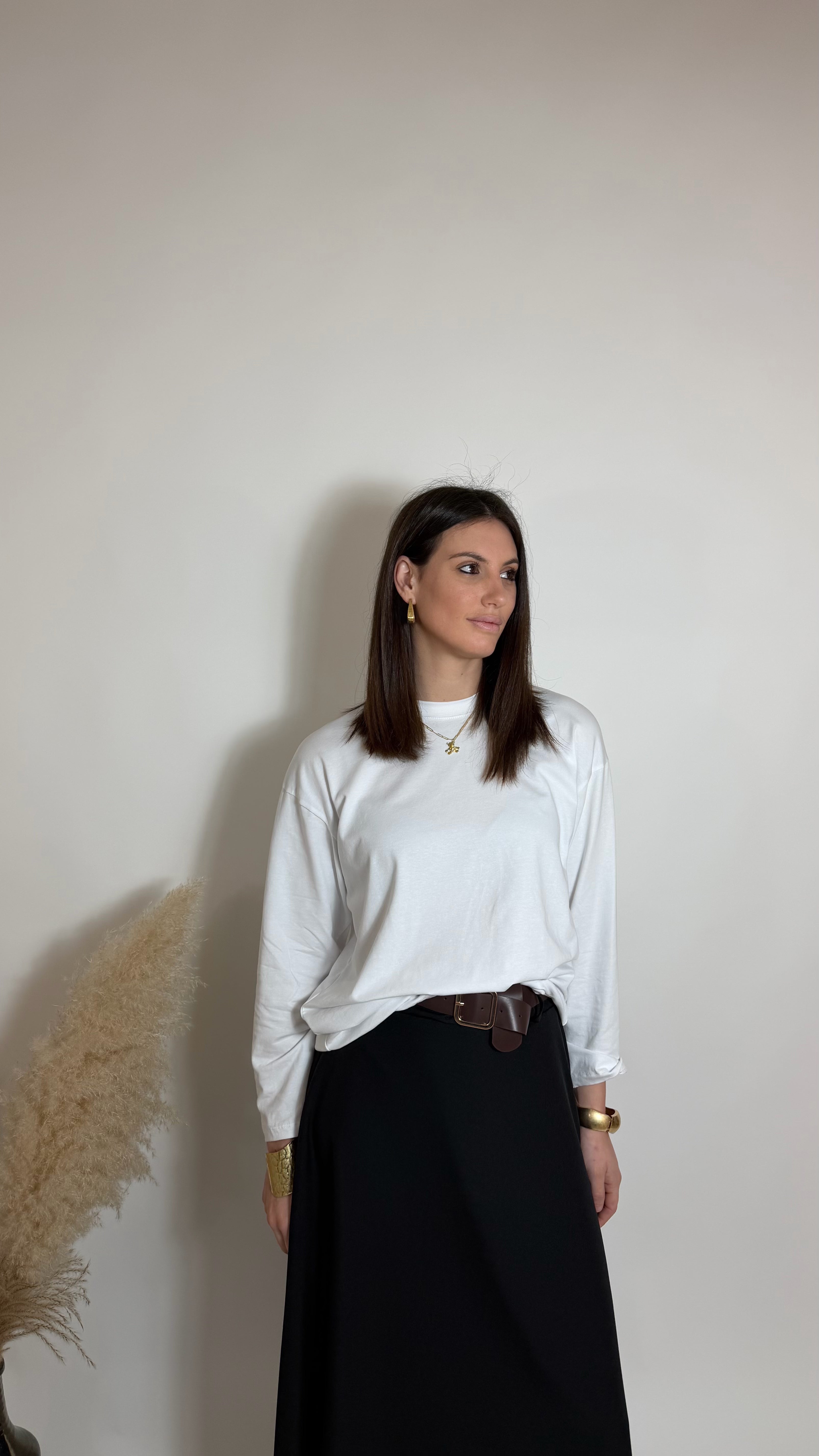 Longuette con Cinta Nera