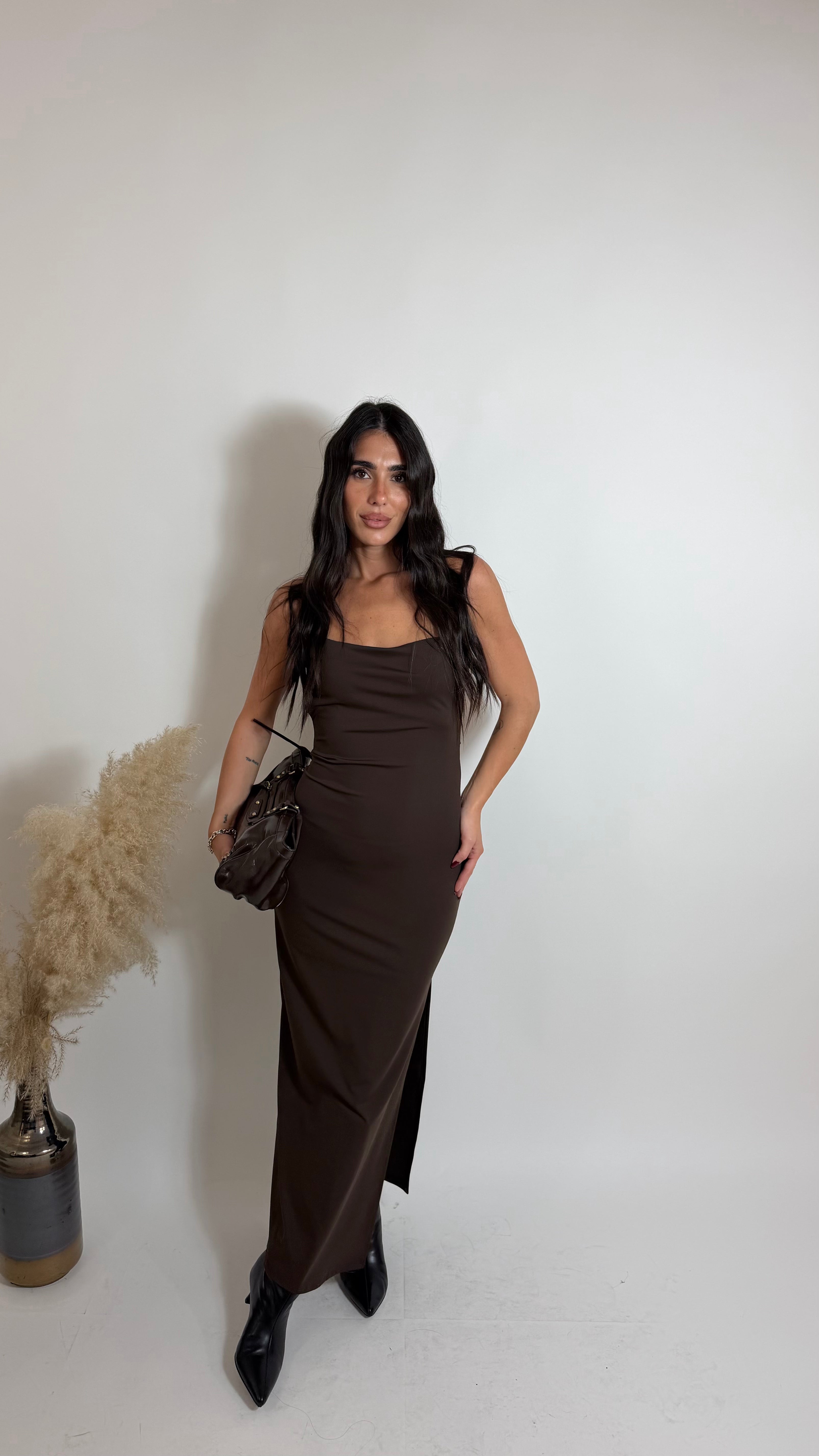 Abito Stretch Choco