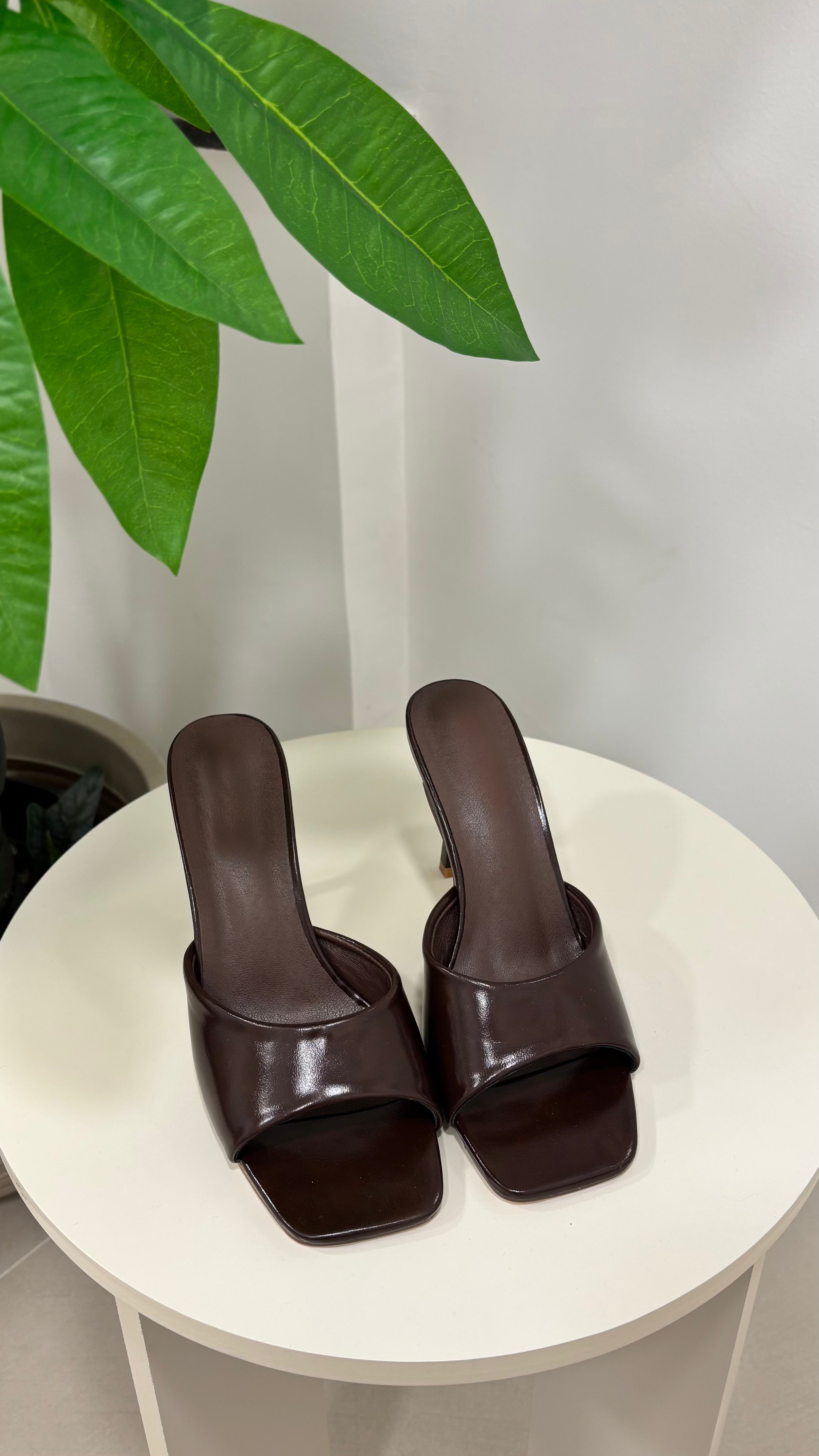 Sandalo Tacco Essential Choco