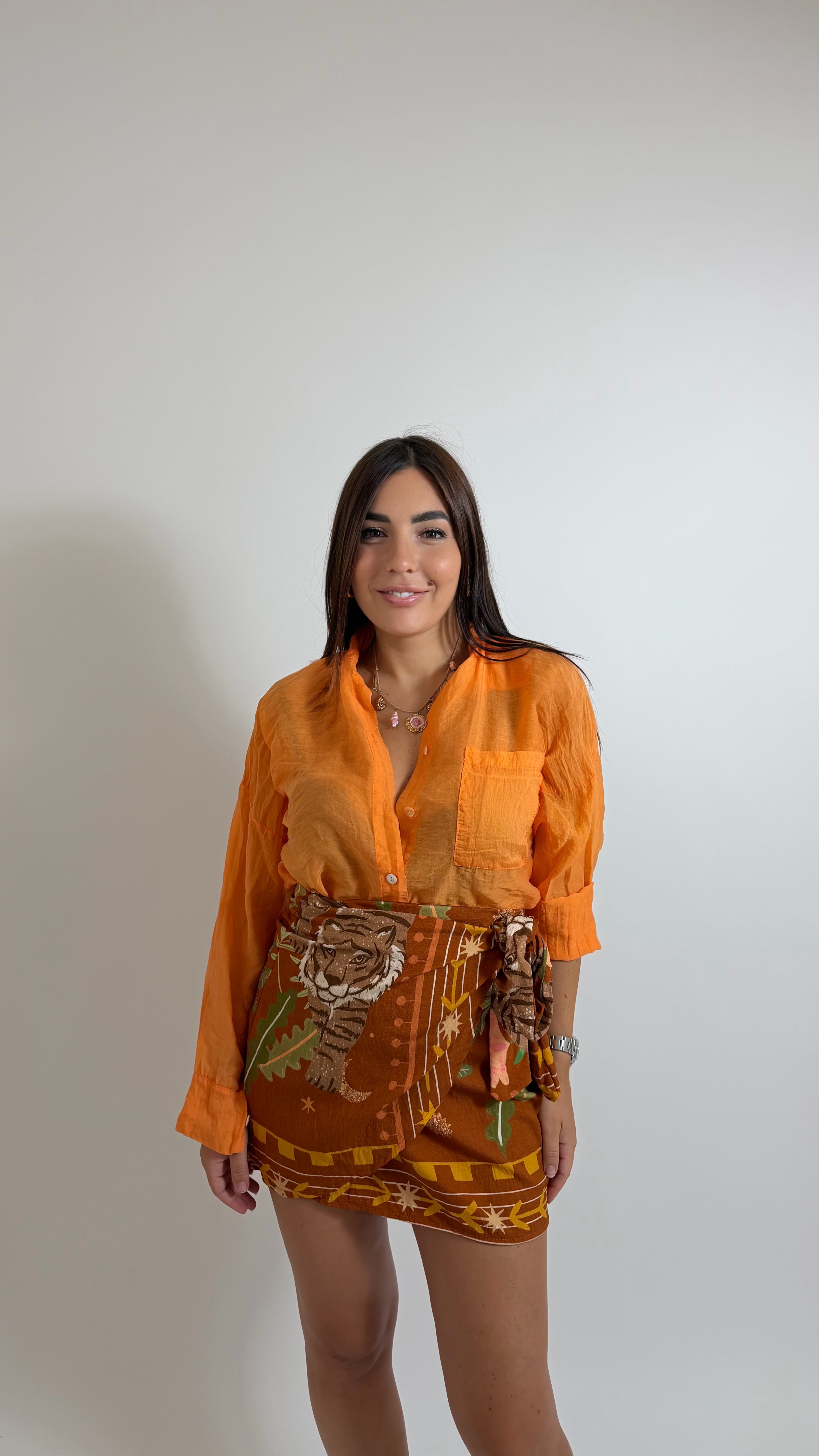 Camicia Soft Orange