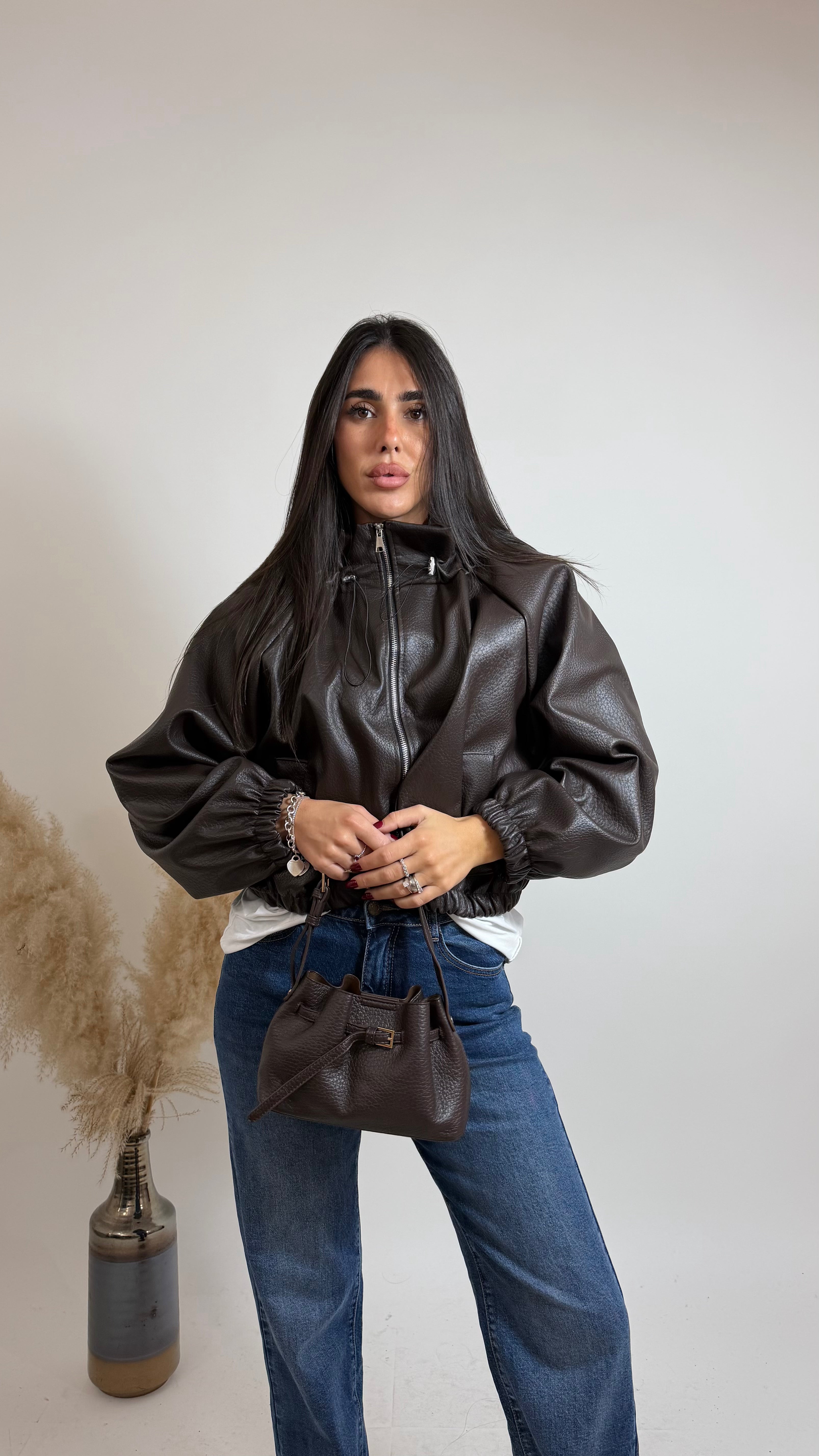 Bomber Leather Urban
