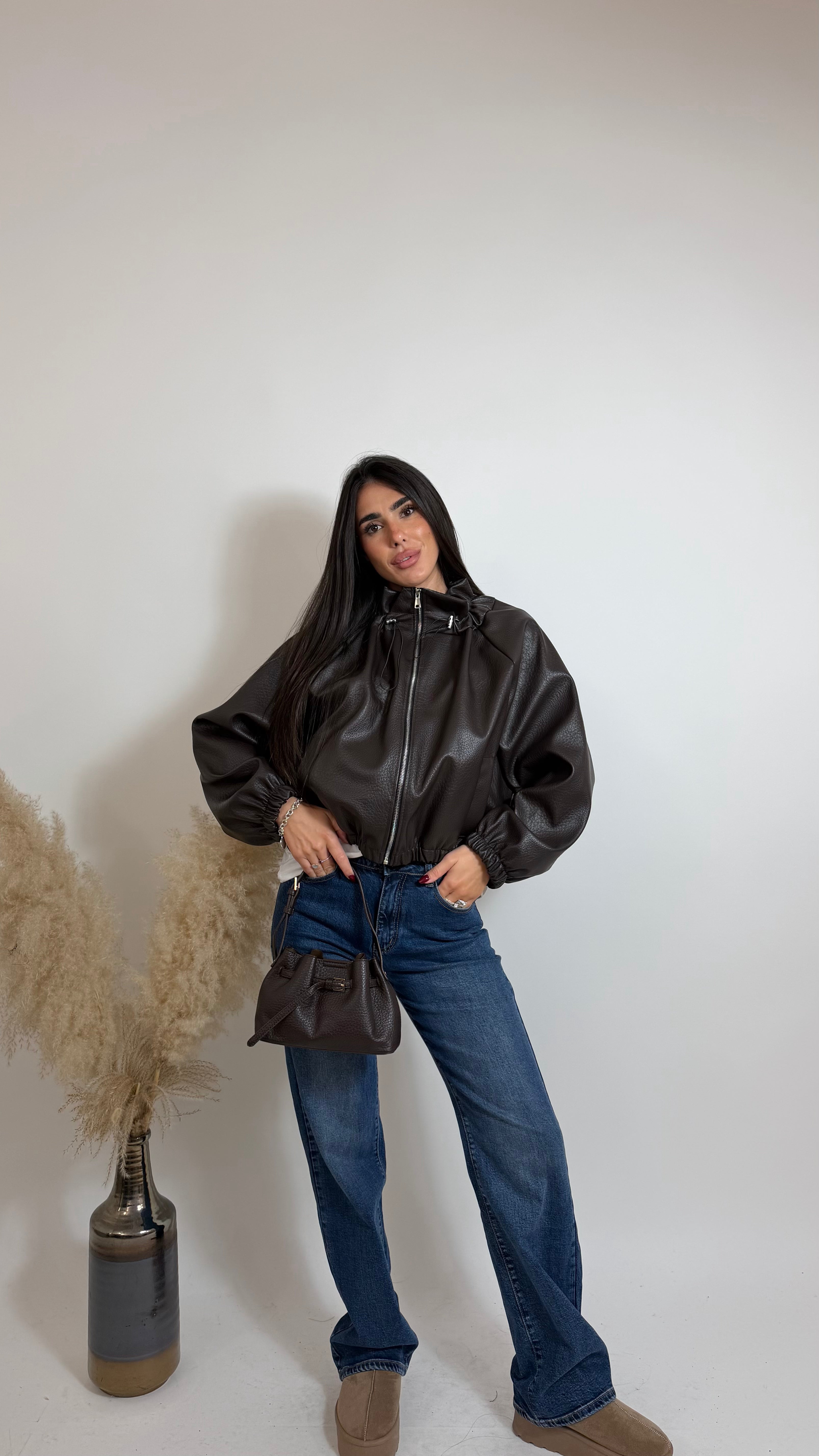 Bomber Leather Urban