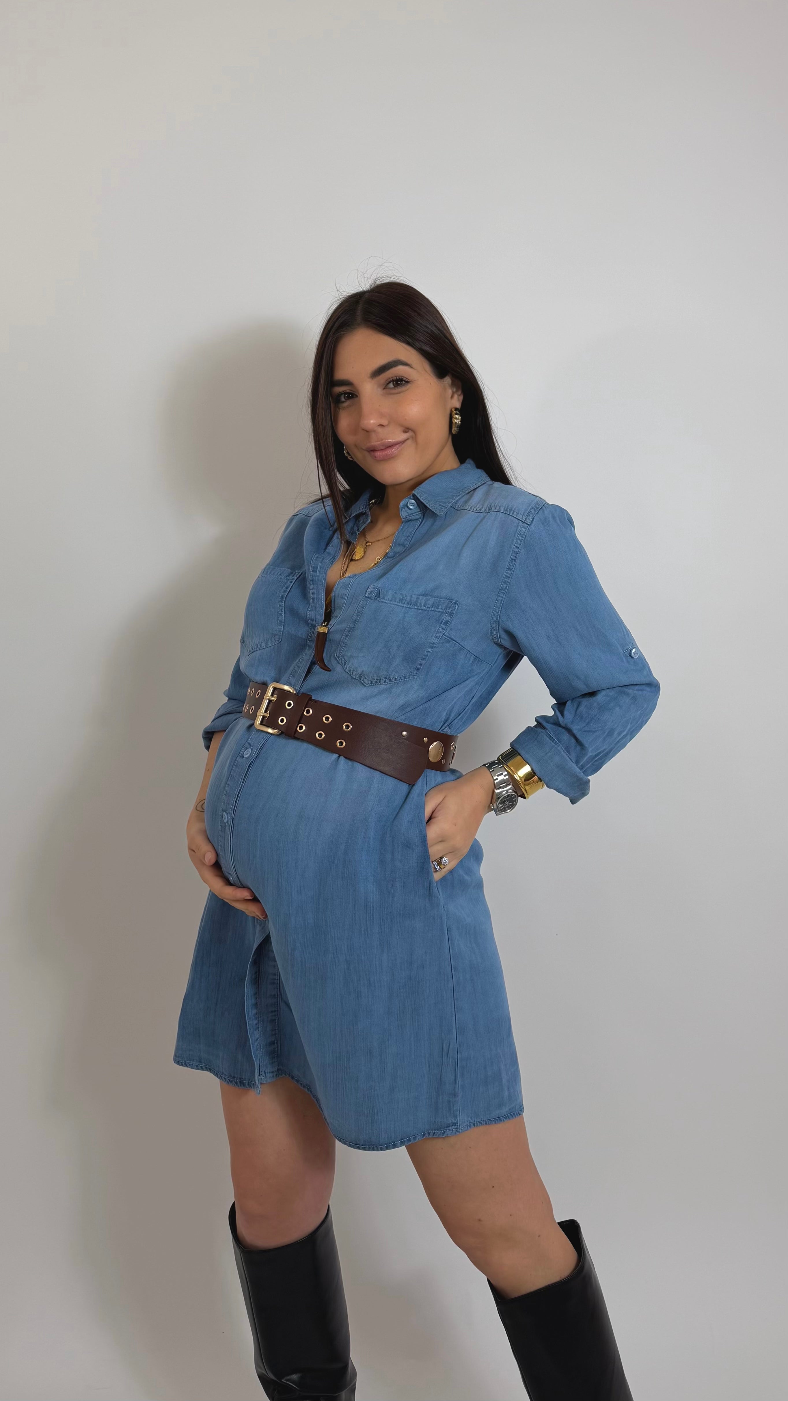 Mini Dress Jeans