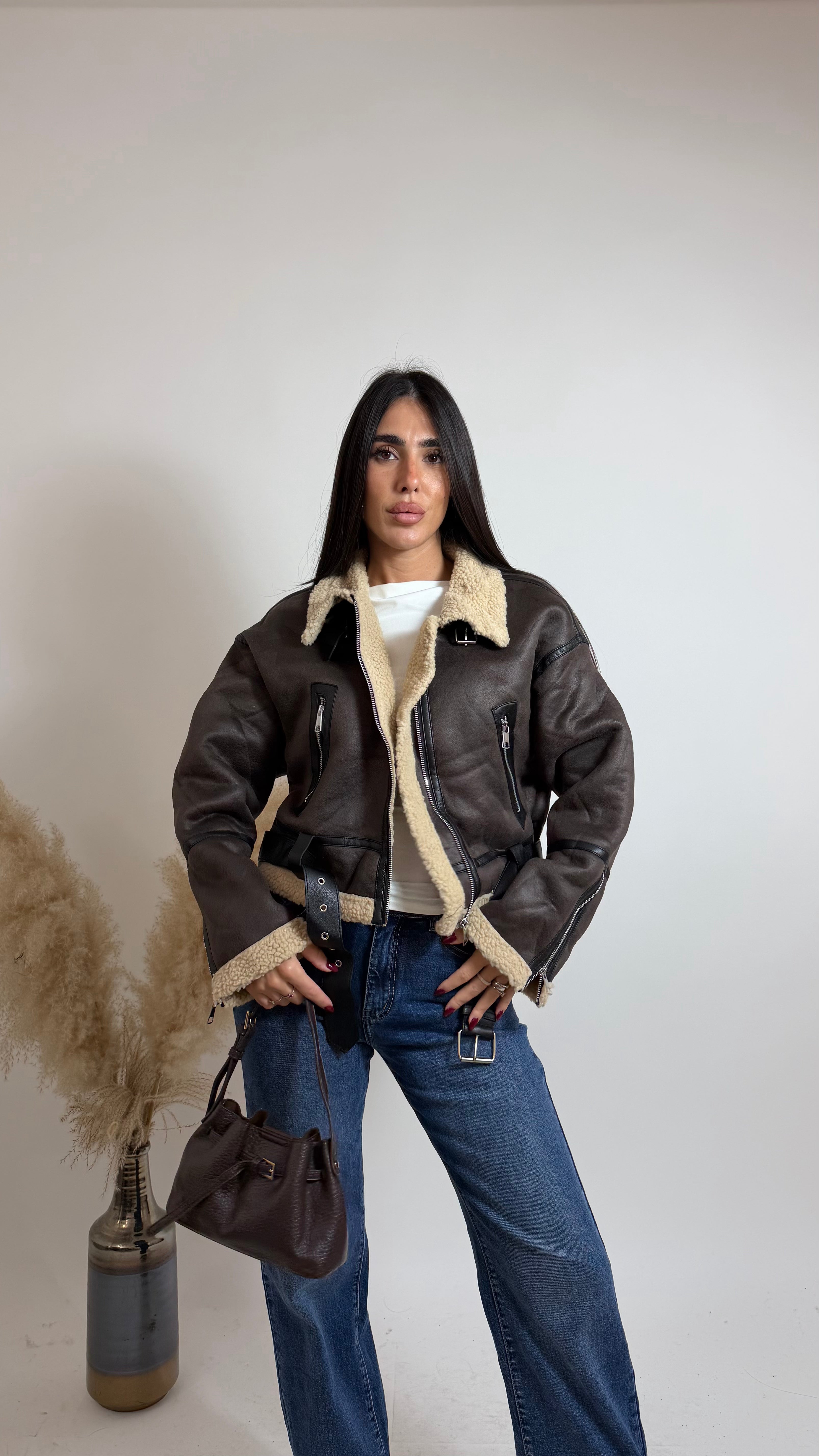 Giacca Aviator Teddy