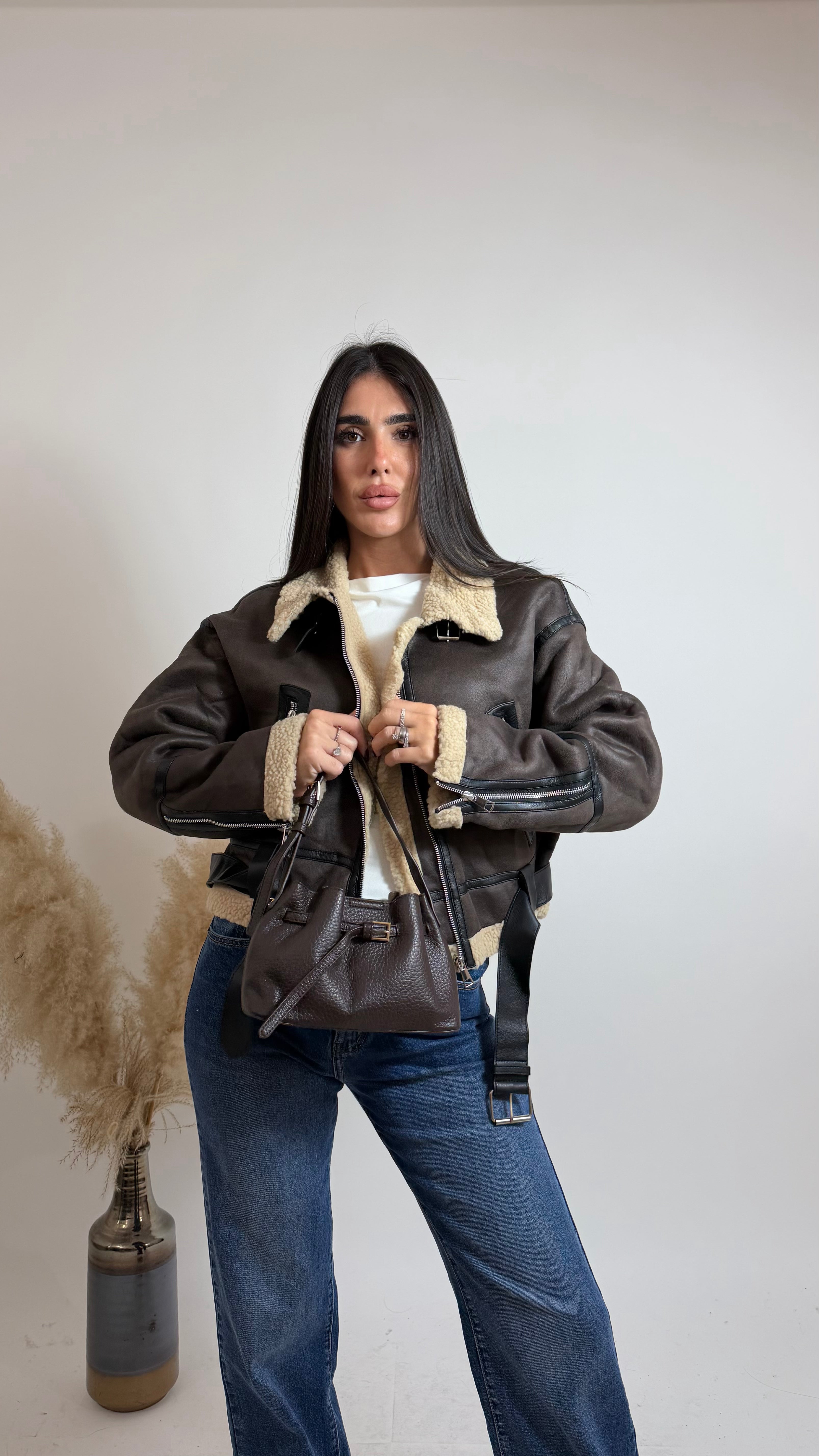 Giacca Aviator Teddy