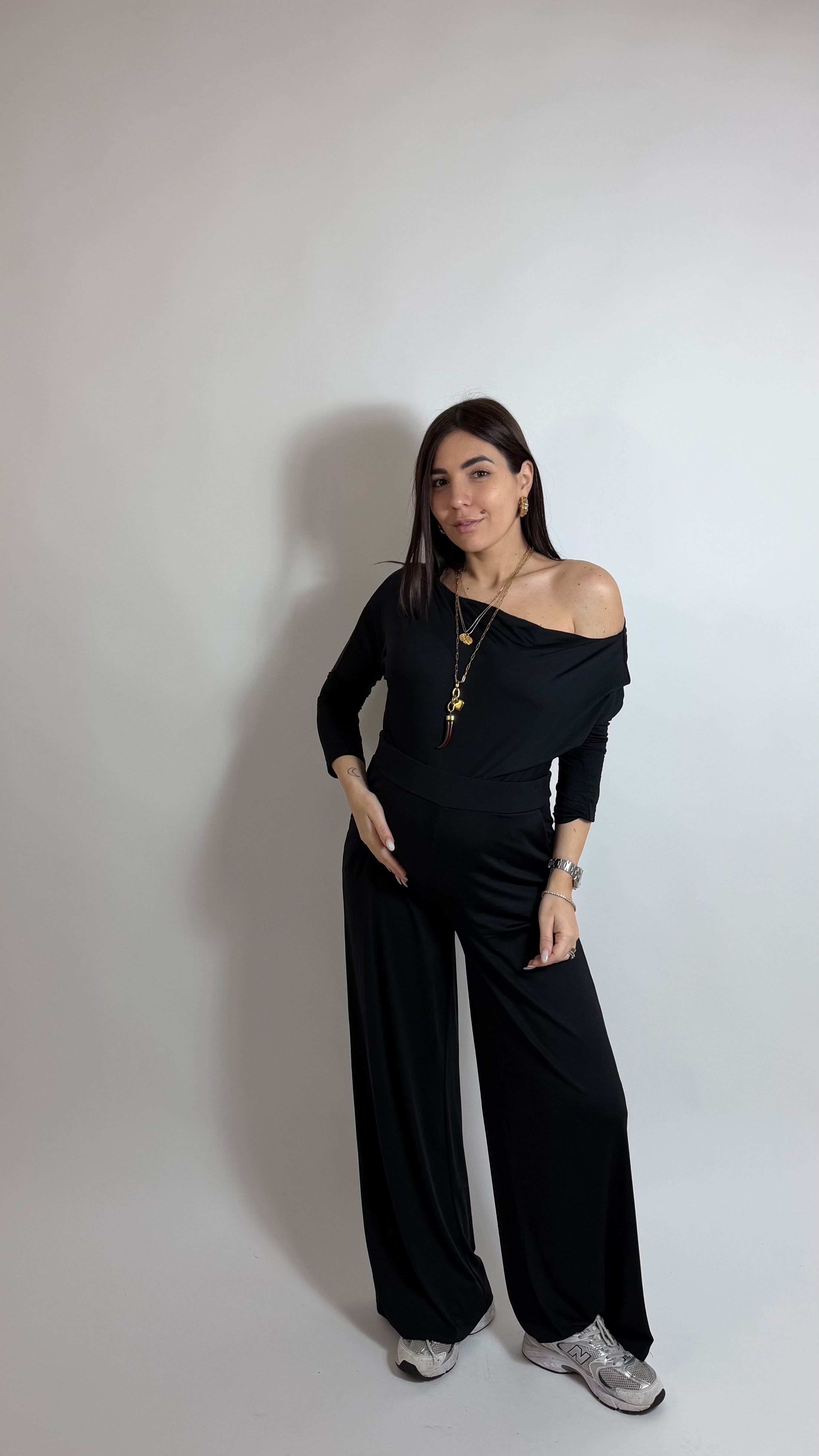 Pantalone Yoga Second Skin / Nero