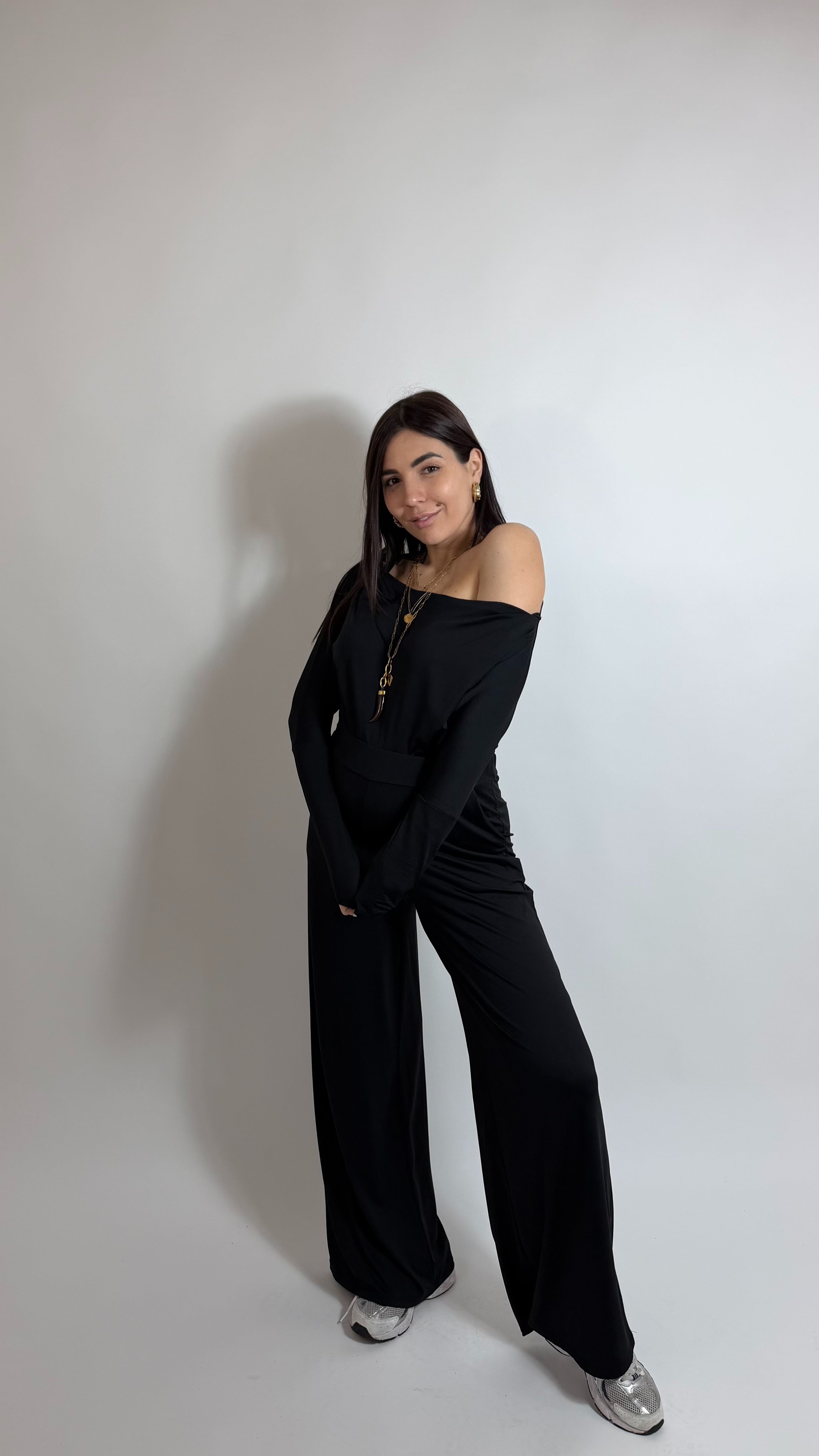 Pantalone Yoga Second Skin / Nero