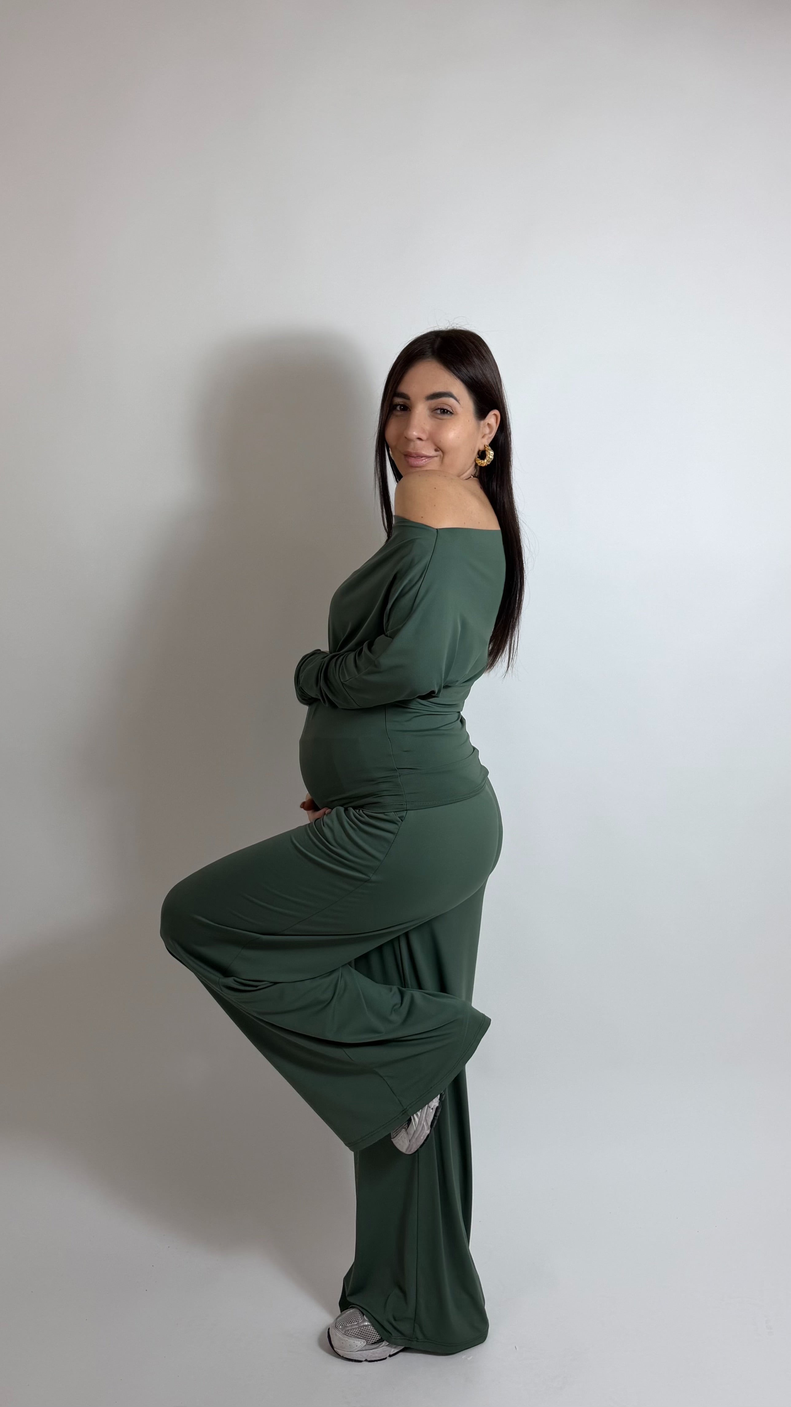 Pantalone Yoga Second Skin / Verde