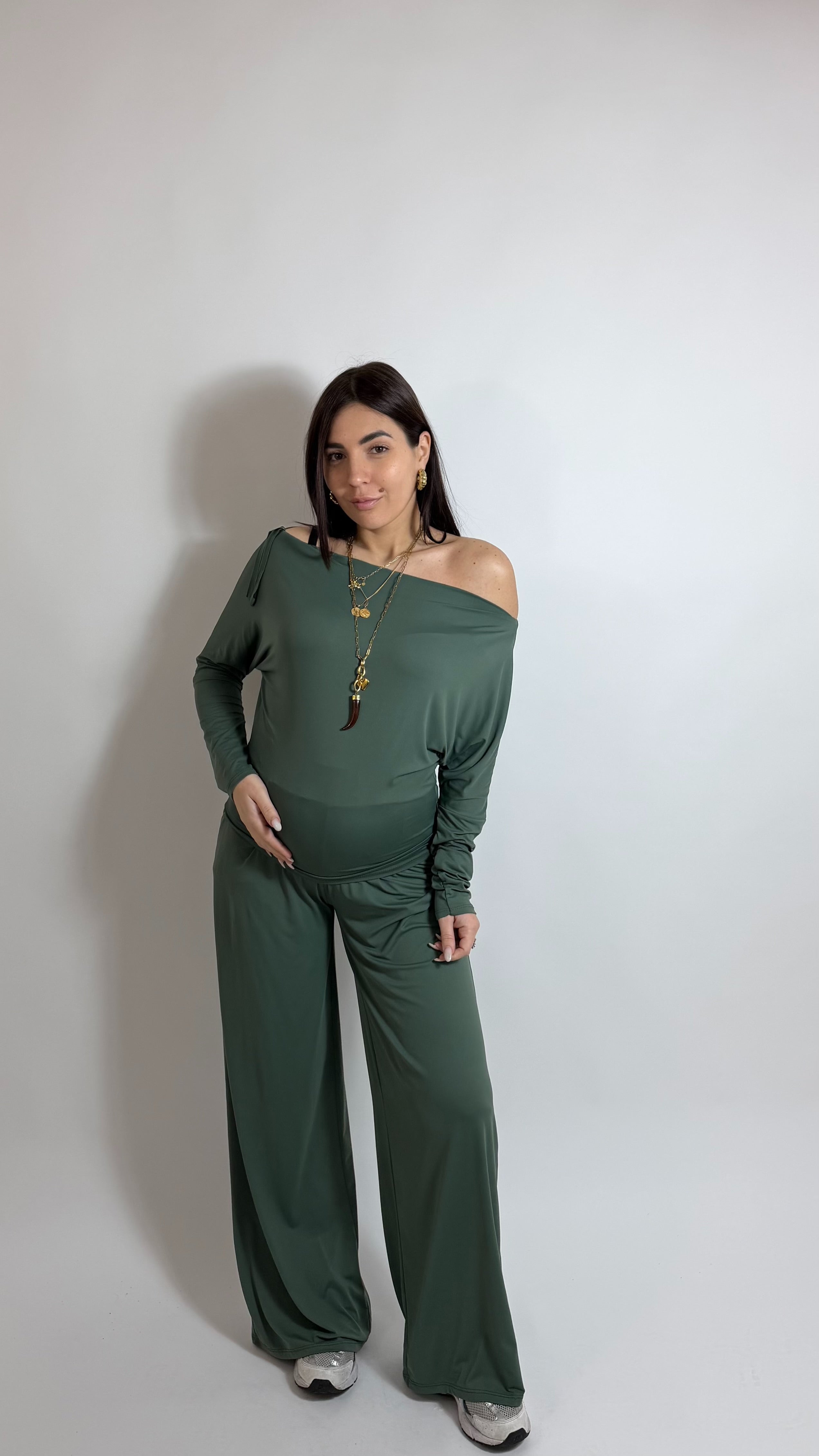 Pantalone Yoga Second Skin / Verde