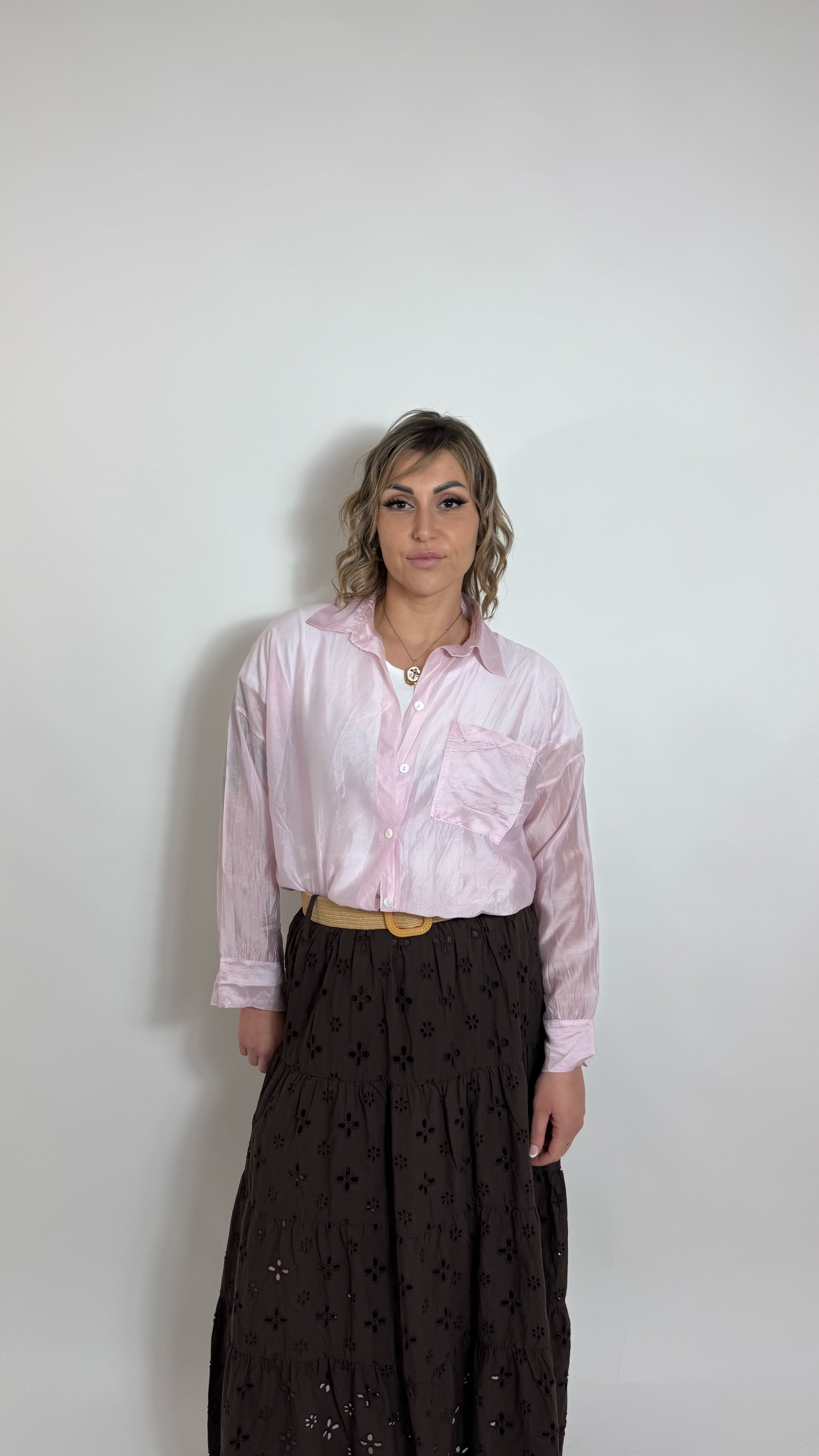 Camicia Soft Transparency Pink