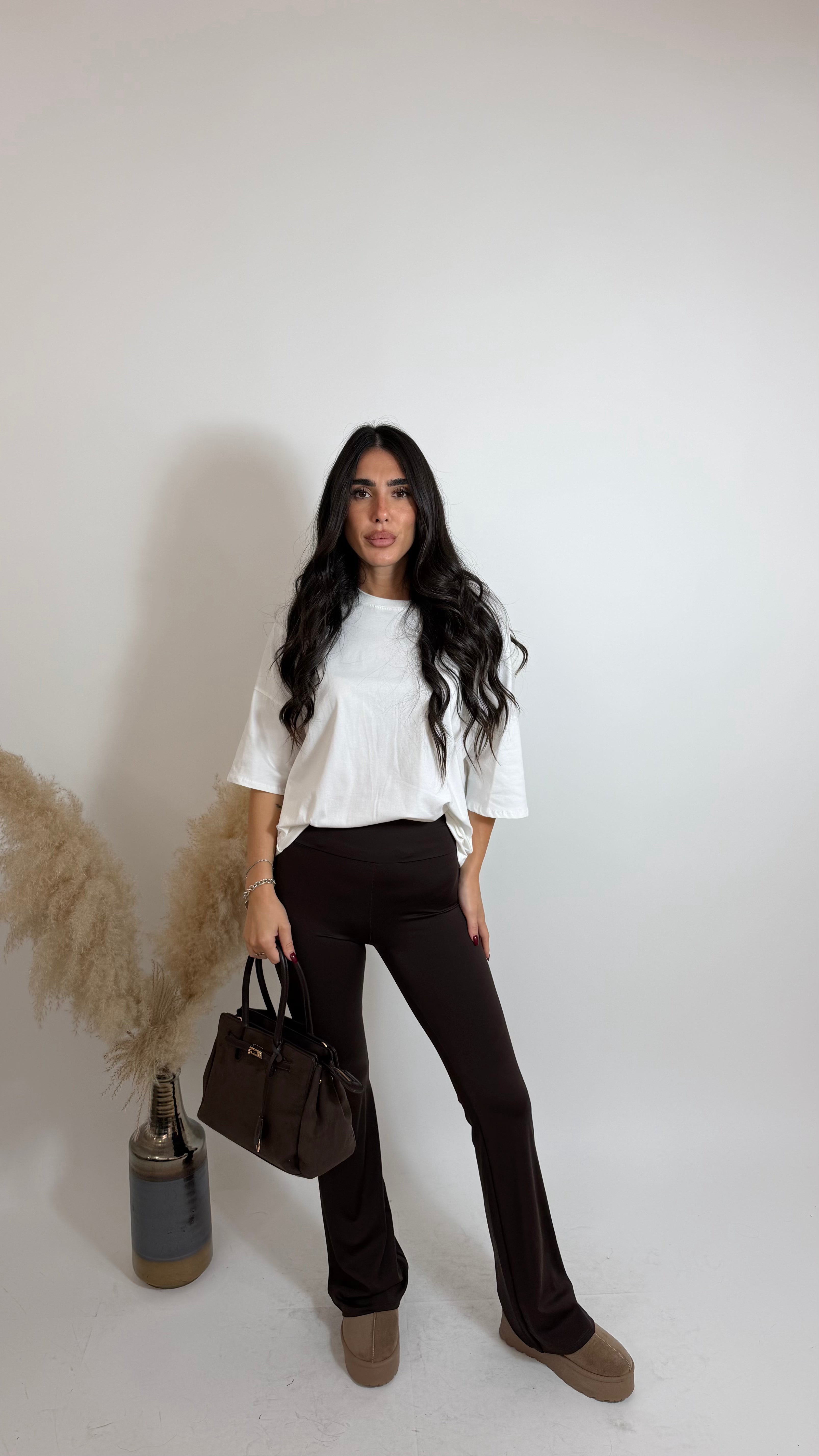 Leggings Flare Choco