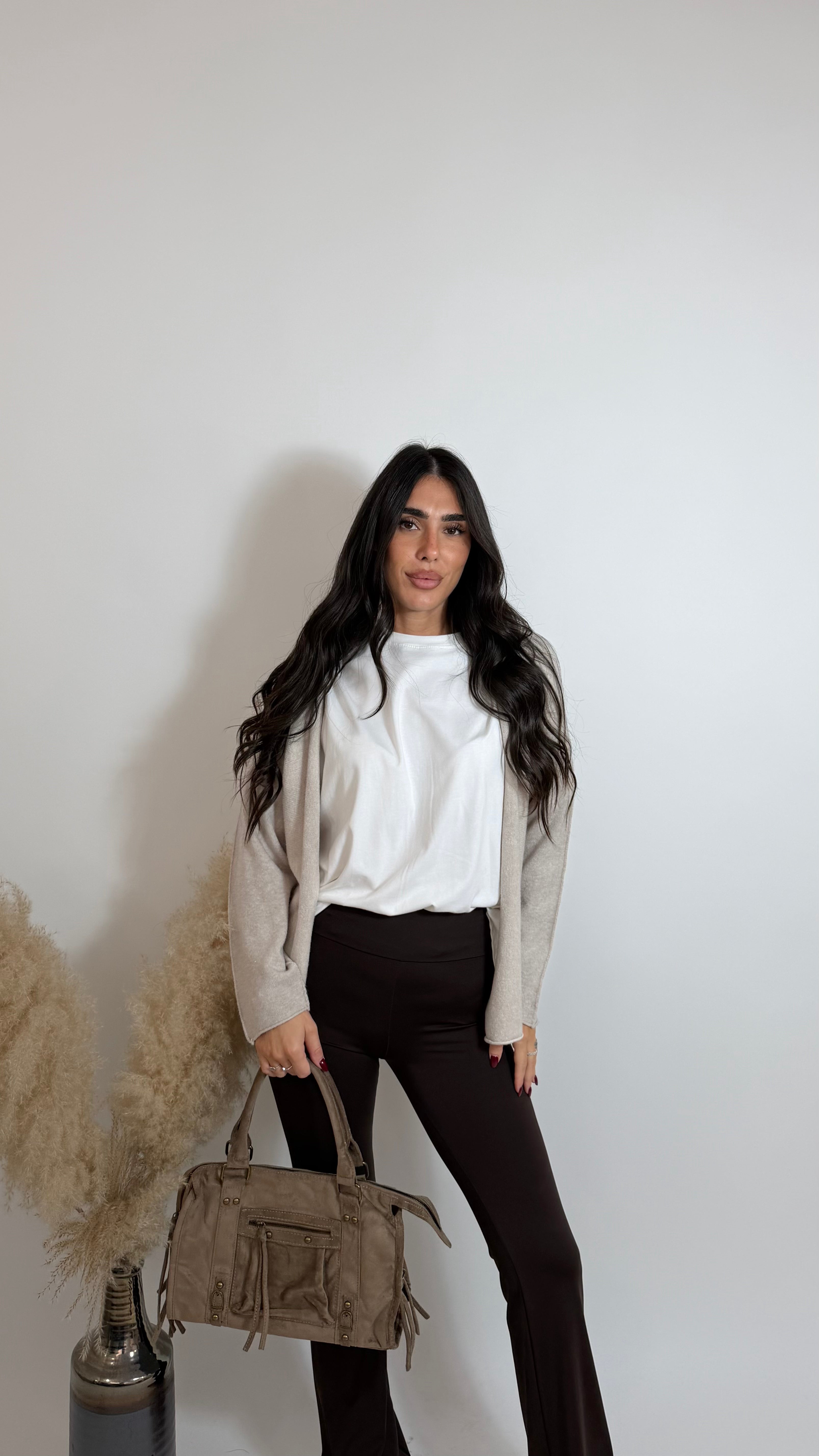 Leggings Flare Choco