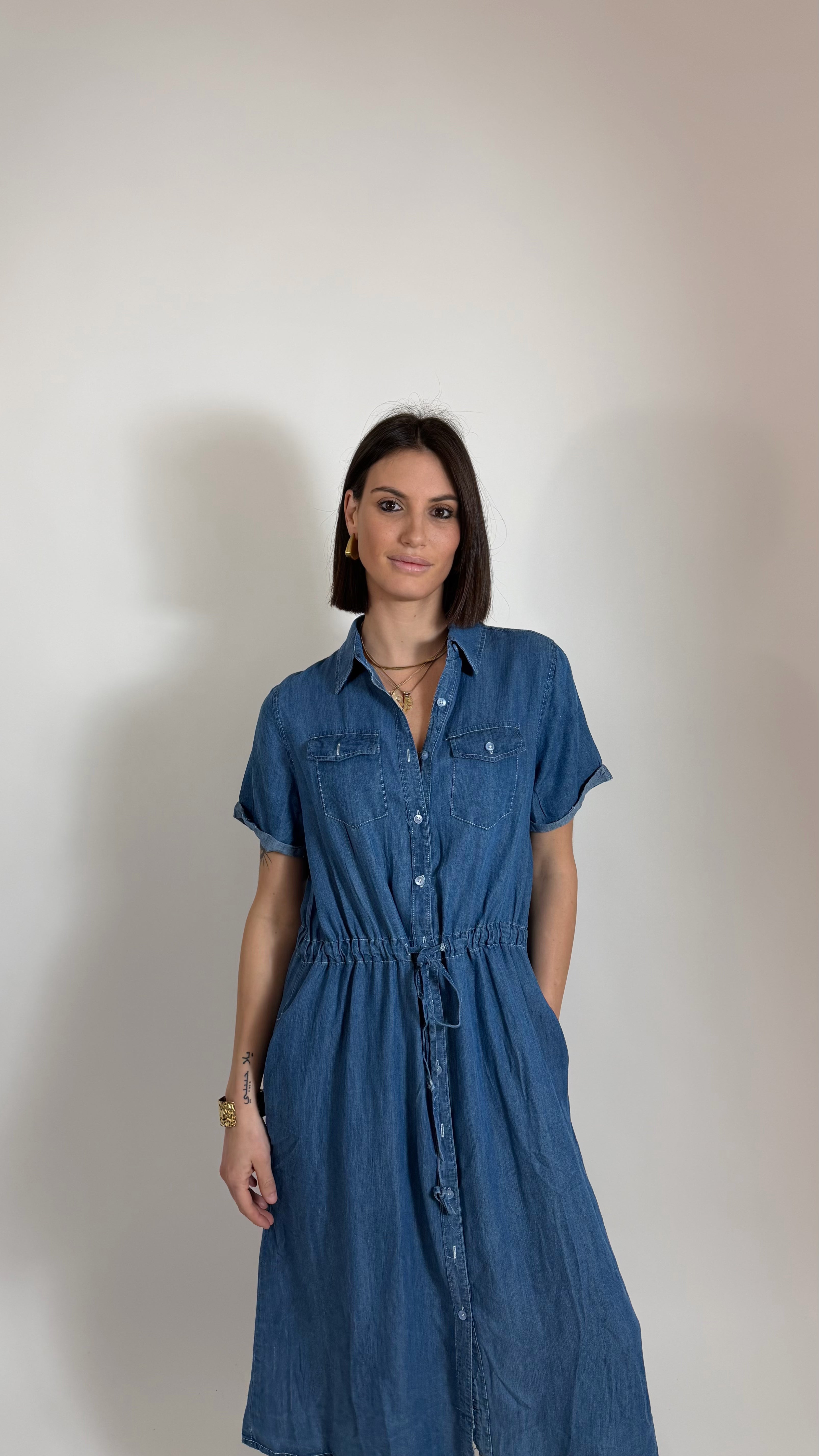 Abito Chambray Coulisse