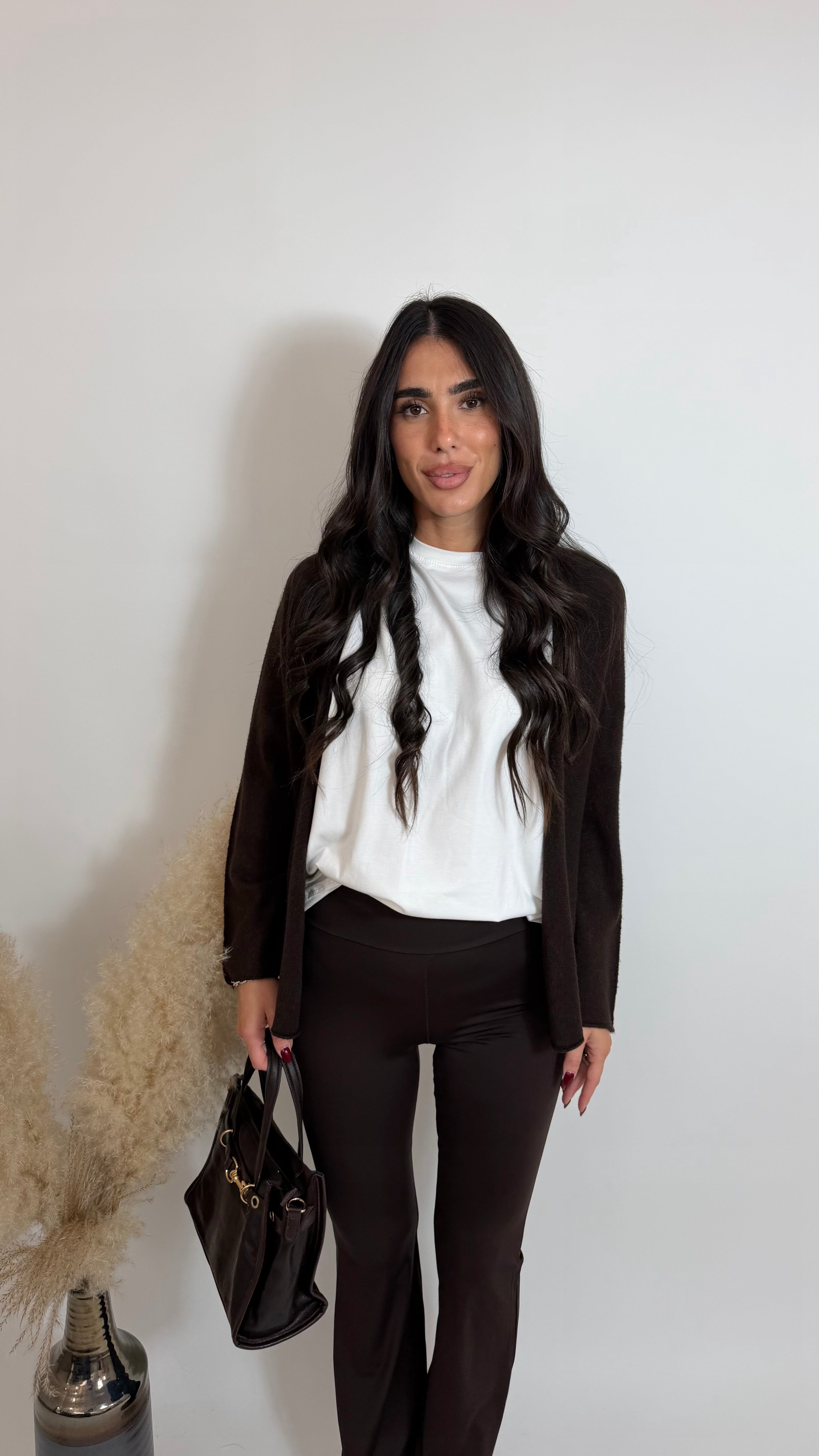 Leggings Flare Nero