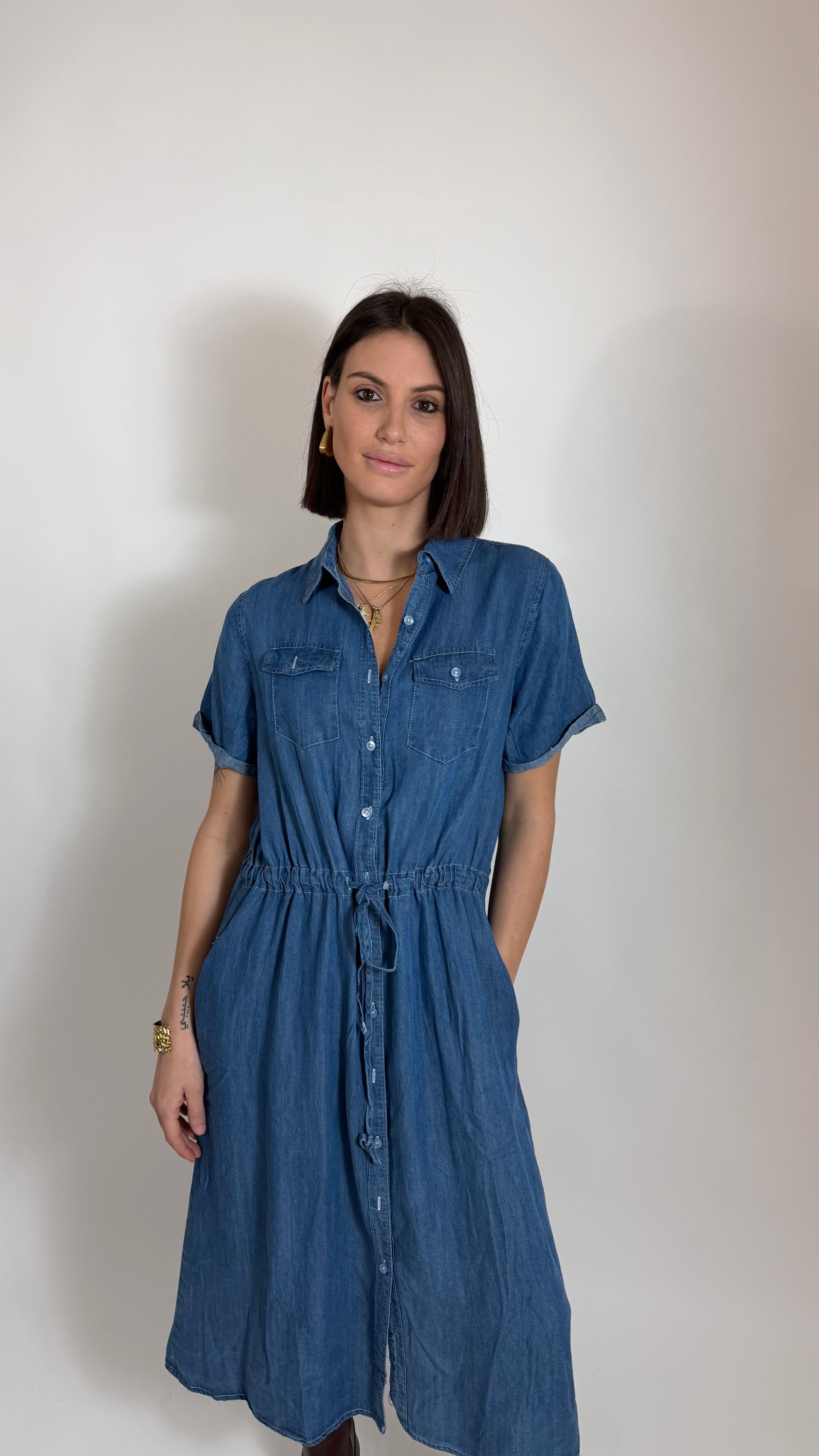 Abito Chambray Coulisse