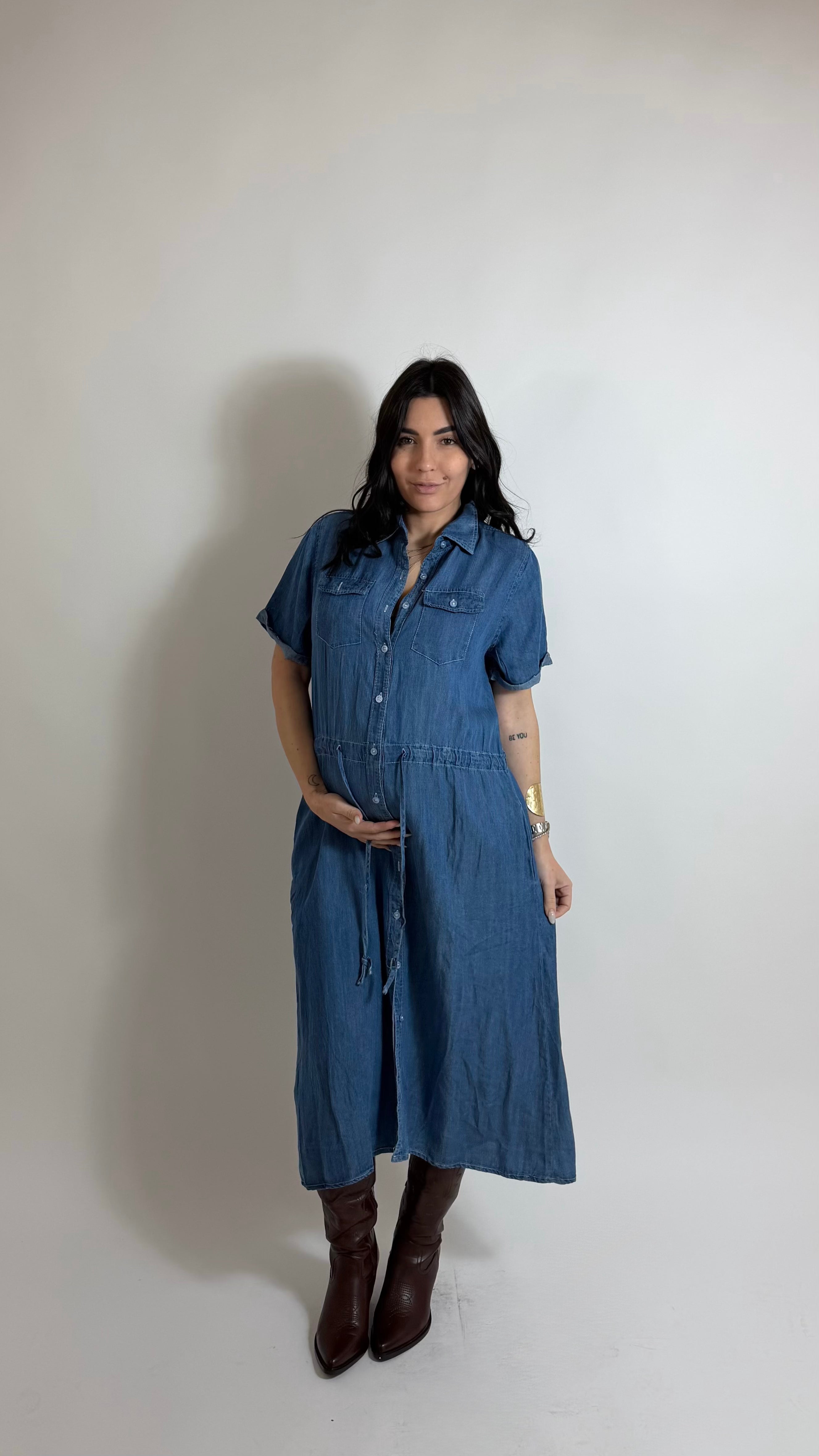 Abito Chambray Coulisse