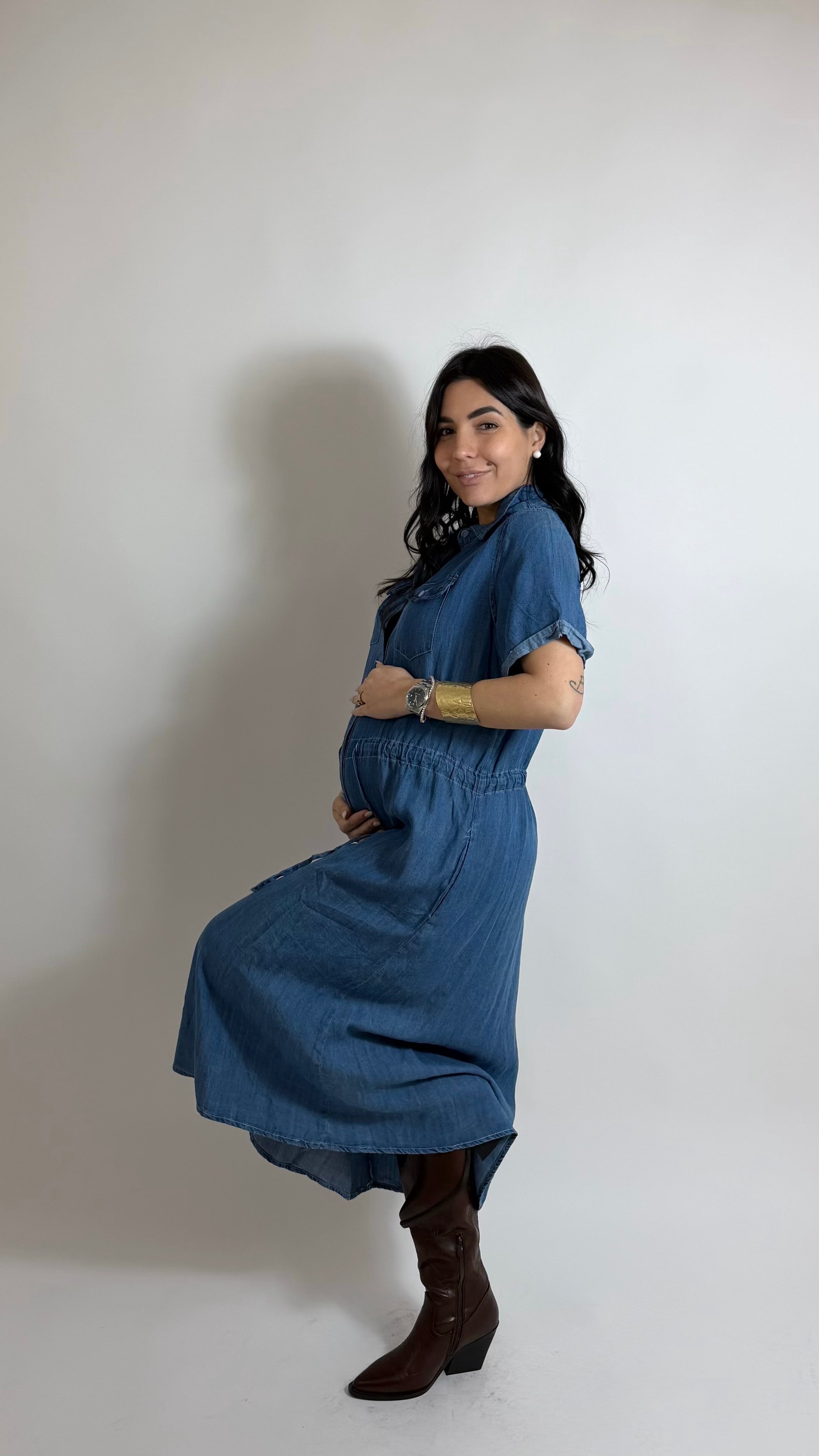 Abito Chambray Coulisse