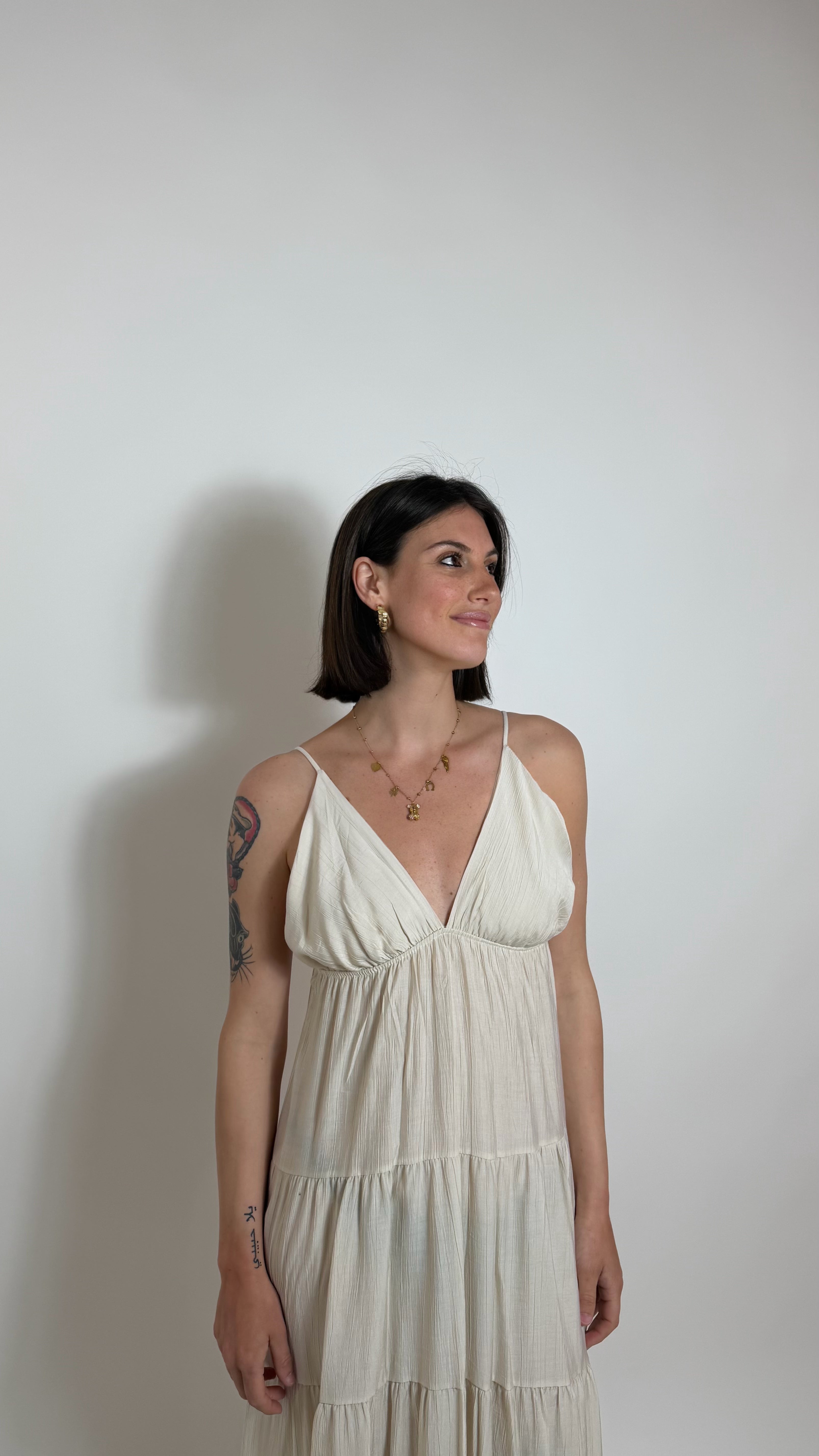 Abito Boho Dream Crema