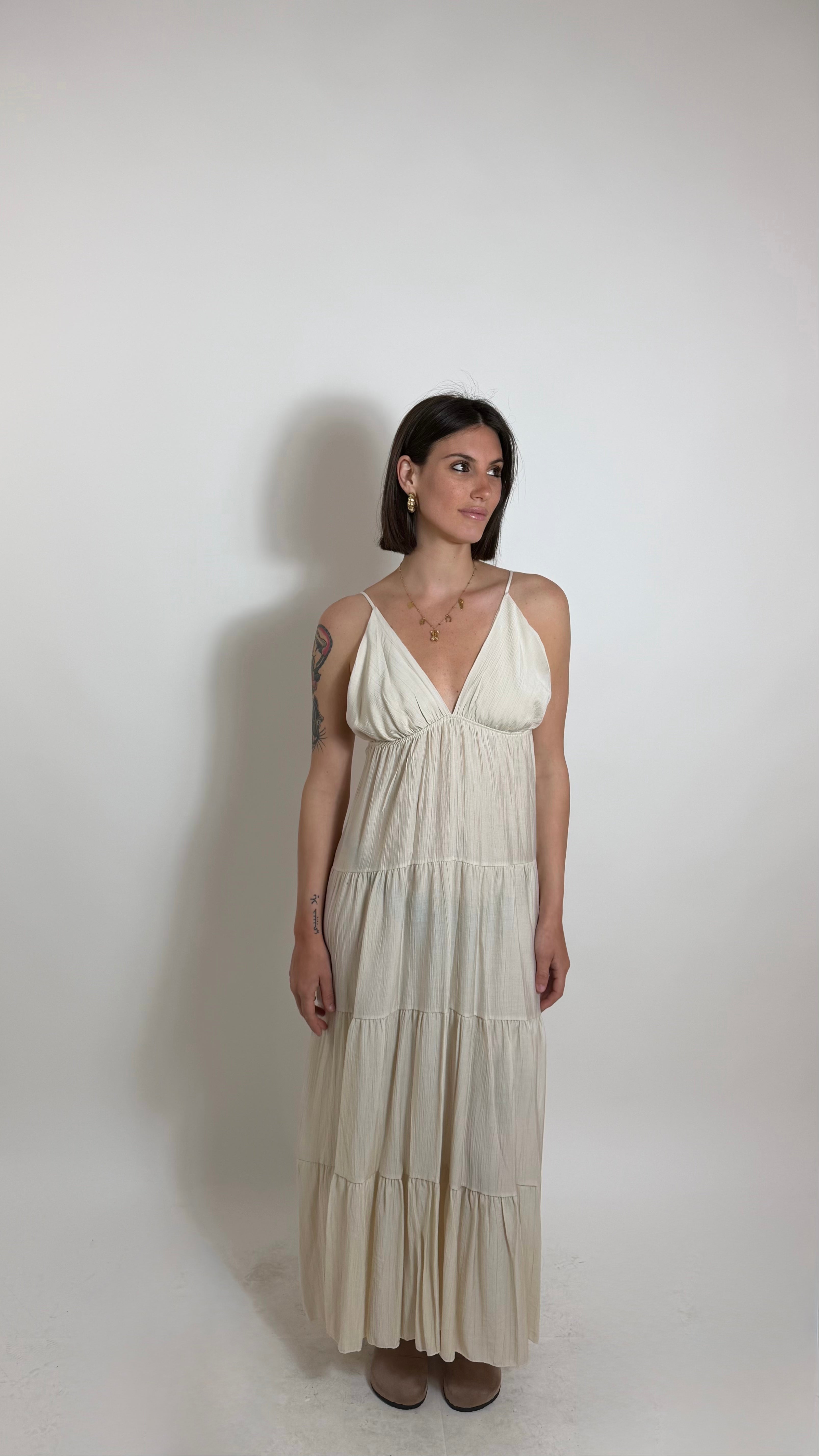 Abito Boho Dream Crema